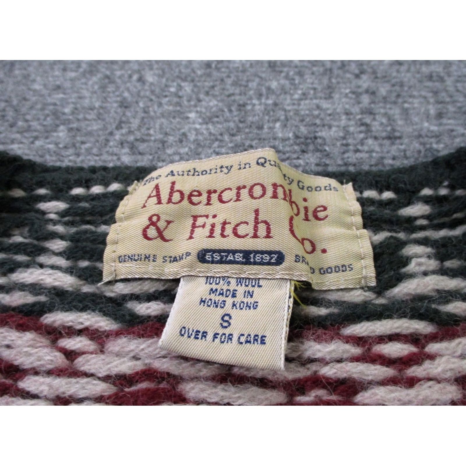 Abercrombie & Fitch Item Specifications: Country of Origin: Hong Kong Size US S / EU 44-46 / 1 - 6 Thumbnail