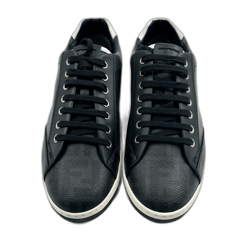 Fendi Fendi Black Printed Lace-Up Sneakers Size 39.5 Size US 8.5 / EU 41-42 - 1 Thumbnail