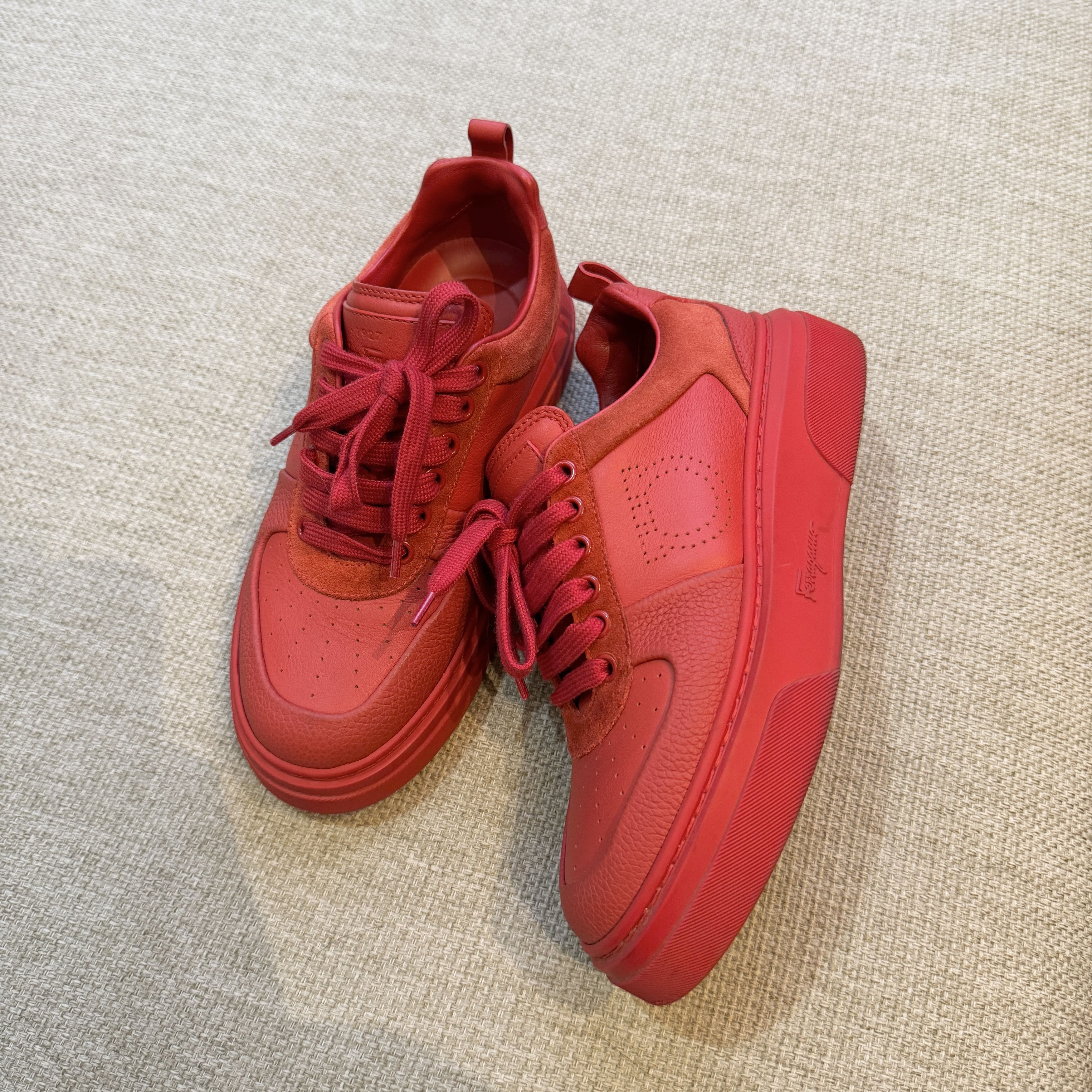 Salvatore Ferragamo Salvatore Ferragamo Low-top sneakers Size US 7 / IT 37 - 3 Thumbnail