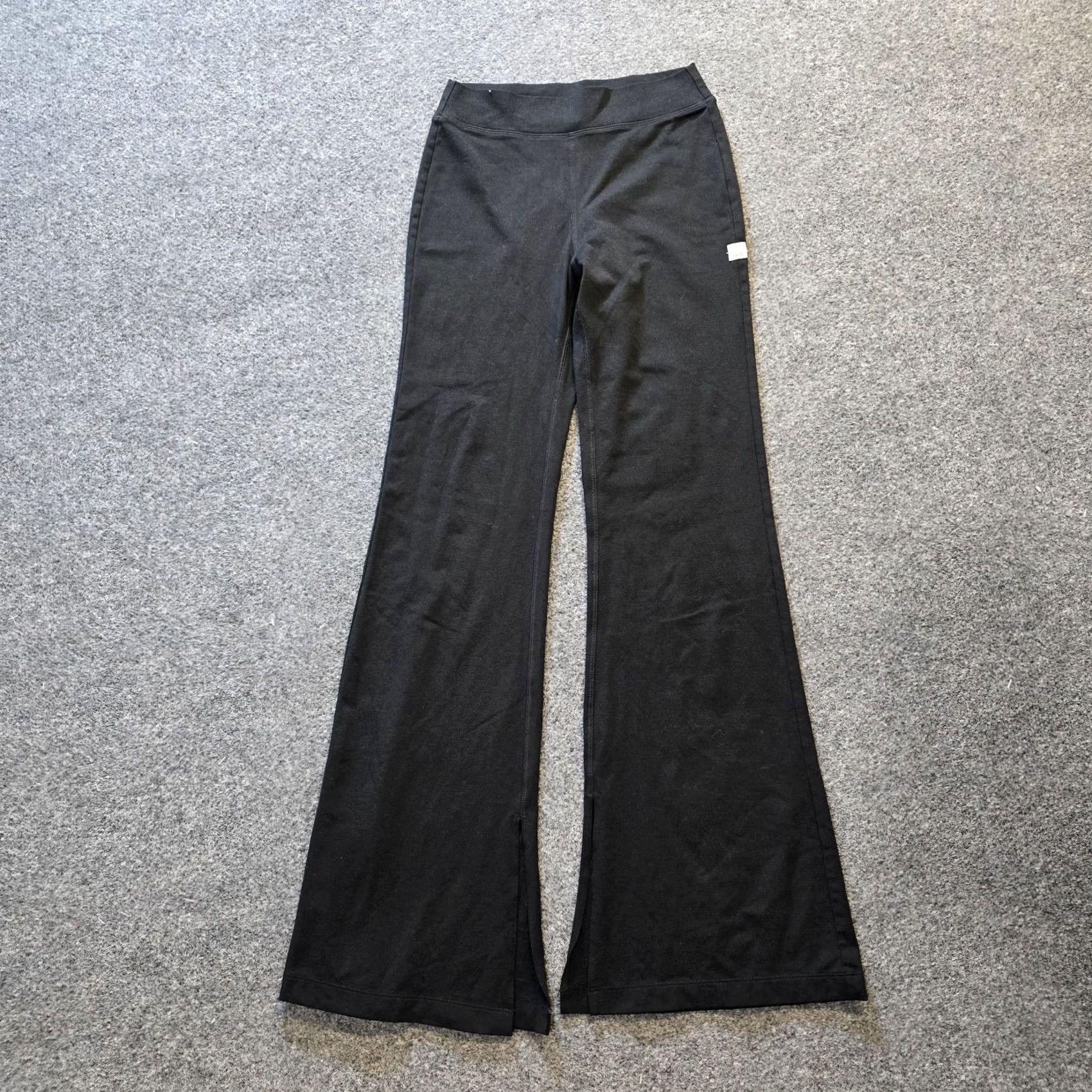 Vuori Vuori Pants Womens XS Gray Flare Split Seam Stretch Pull On Yoga Casual Size 26" / US 2 / IT 38 - 2 Thumbnail