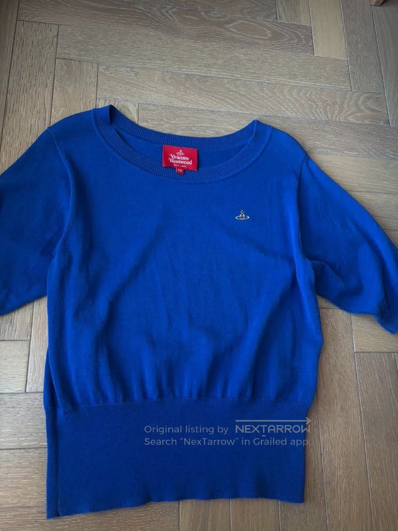 Vivienne Westwood Vivienne Westwood size 00 Red Label Linen Cotton Short Slee Size XS / US 0-2 / IT 36-38 - 1 Thumbnail