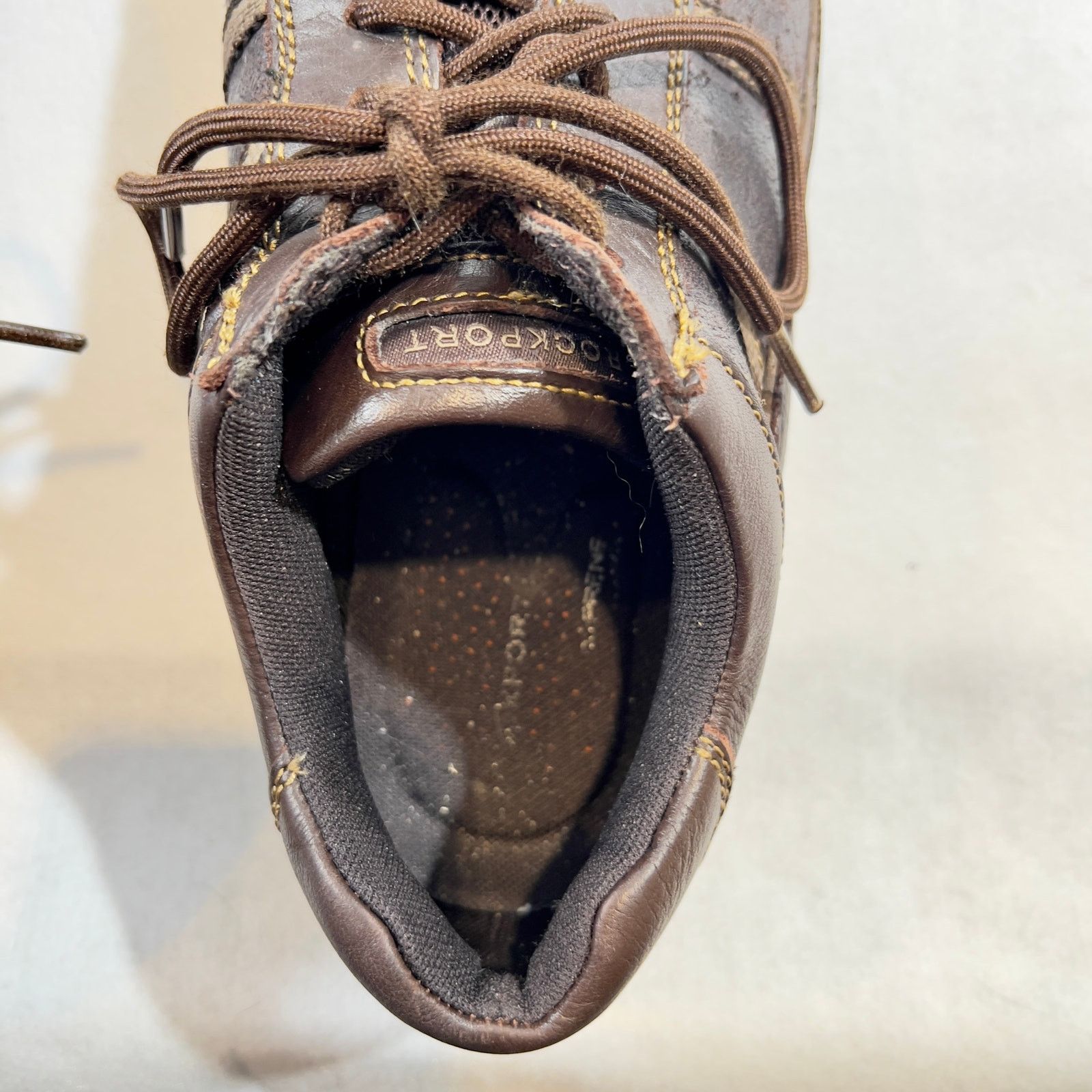 Rockport Leather Sneakers Rockport Men's 8 Brown Hiking Casual Size US 8 / EU 41 - 7 Thumbnail
