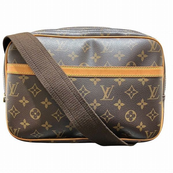 Louis Vuitton Louis Vuitton Louis Vuitton Reporter PM Monogram Shoulder Bag Canvas Shoulder Bag M45254 Size ONE SIZE - 1 Thumbnail