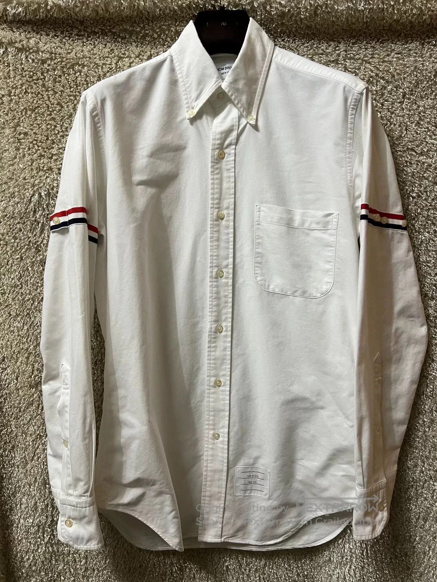 Thom Browne Men's Casual White Shirt.