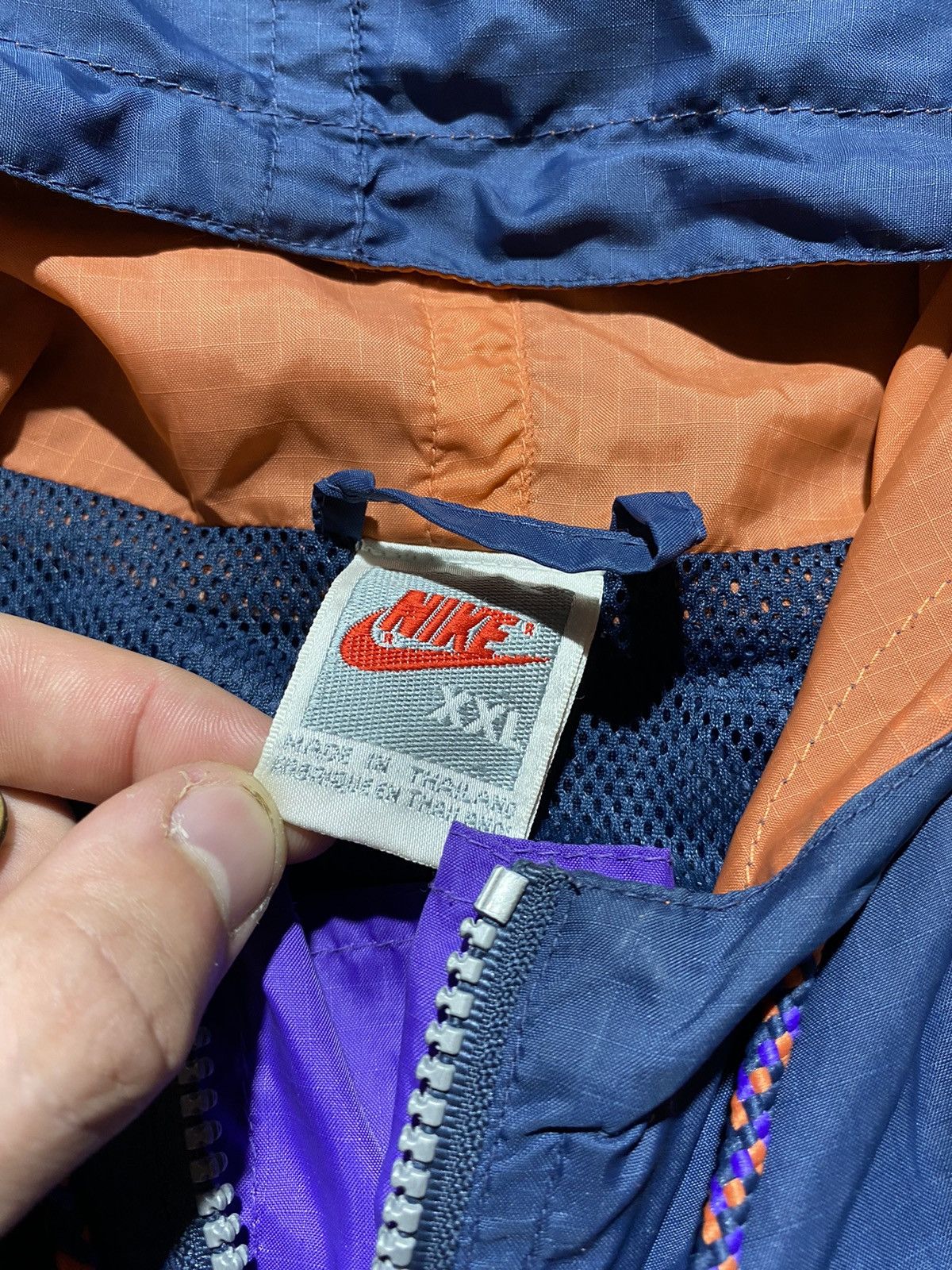 Nike × Vintage Nike Vintage Anorak Jacket Size US XL / EU 56 / 4 - 15 Thumbnail