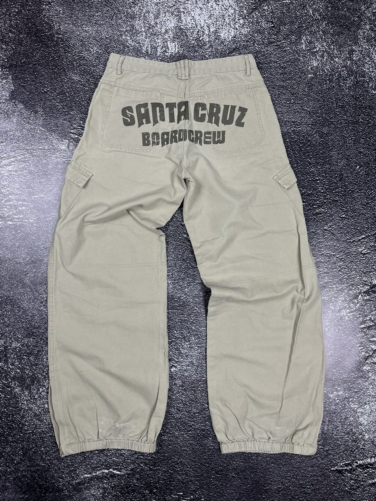 Santa Cruz Skateboards Rare🔥 Santa Cruz Big Logo Vintage Cargo Pants Y2K Jogger Size US 30 / EU 46 - 1 Thumbnail