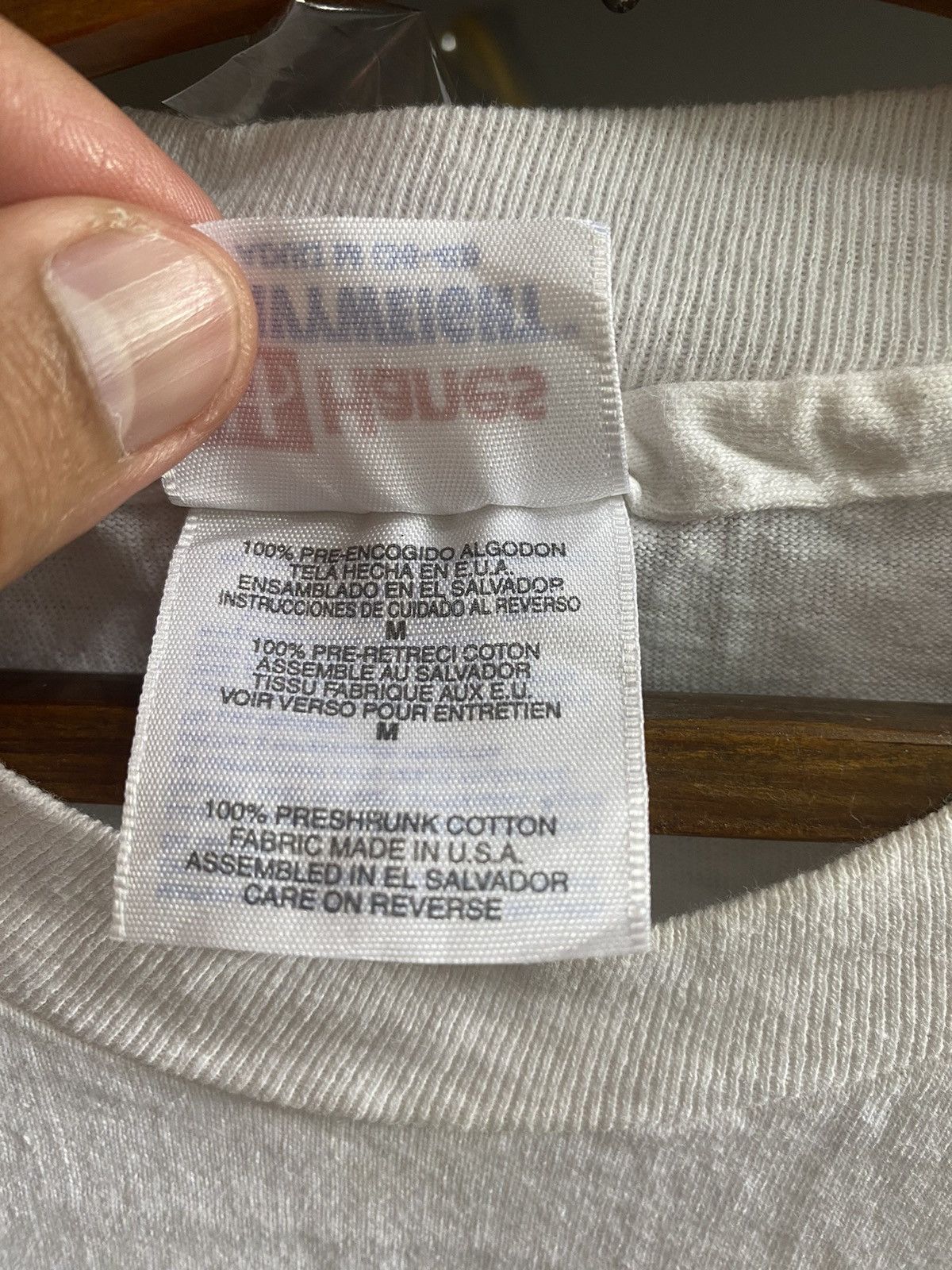 Hanes VINTAGE HANES TSHIRT Size US S / EU 44-46 / 1 - 7 Thumbnail