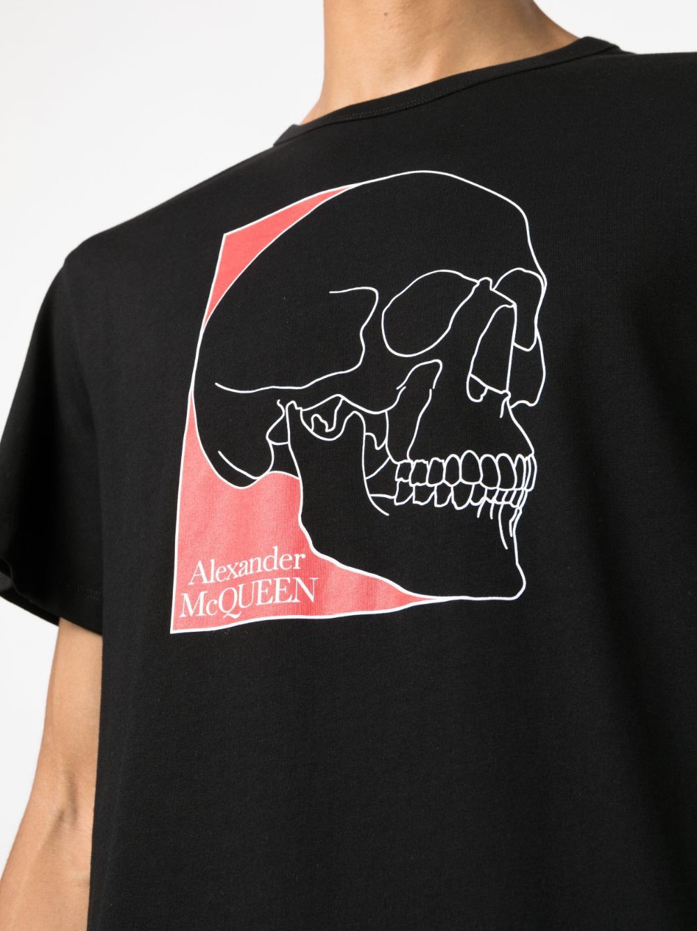 Alexander McQueen o1y1024 T-Shirt In Black Size US M / EU 48-50 / 2 - 5 Thumbnail