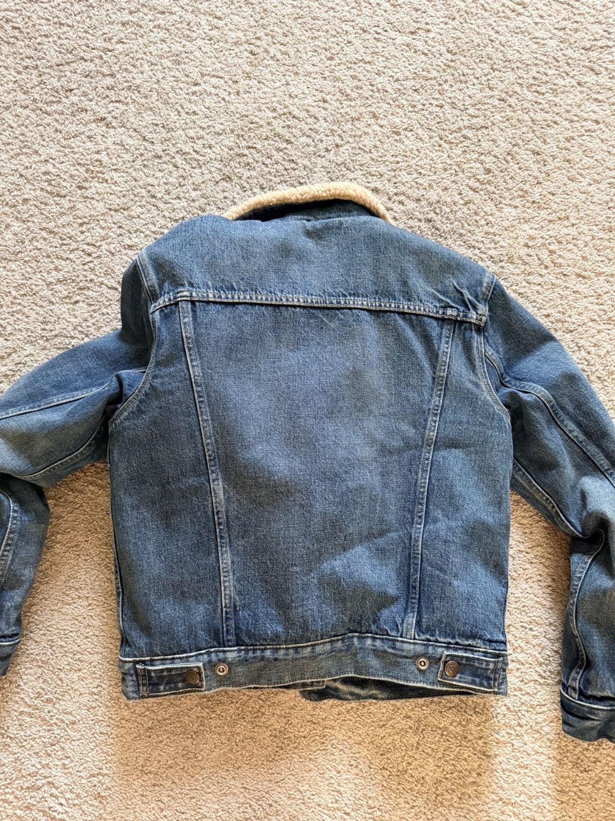 Polo Ralph Lauren Polo Ralph Lauren Denim Sherpa Jacket Size US S / EU 44-46 / 1 - 4 Thumbnail