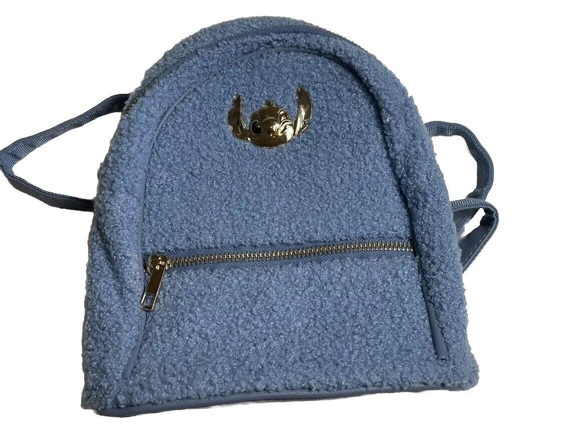 Disney Disney Stitch Blue Plush Mini Backpack Lilo & Stitch Size ONE SIZE - 3 Thumbnail