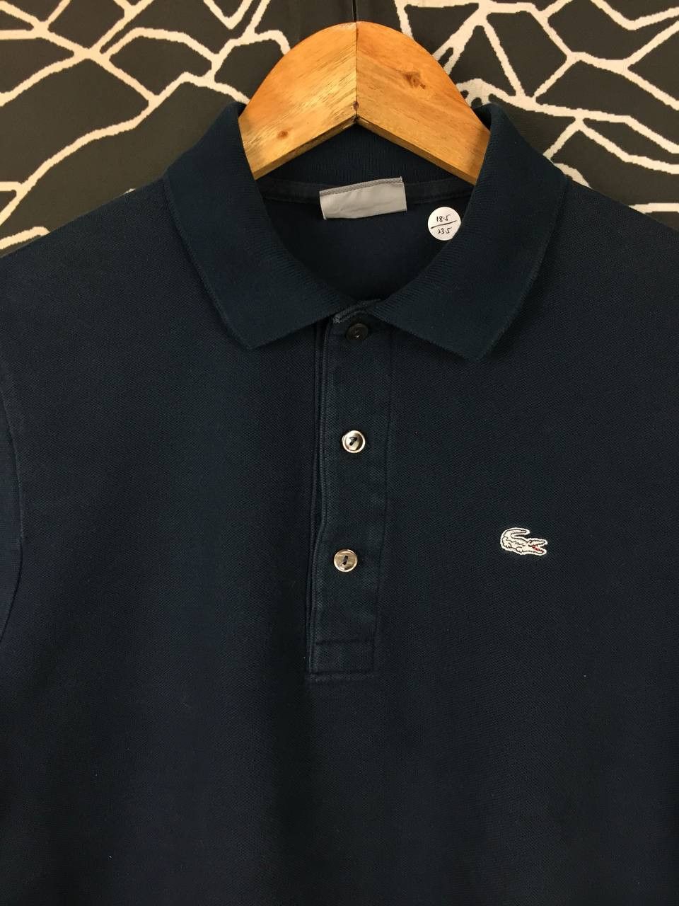 Lacoste Vtg Lacoste Made In Japan Embroidered Logo Polo Shirt Size US S / EU 44-46 / 1 - 3 Thumbnail