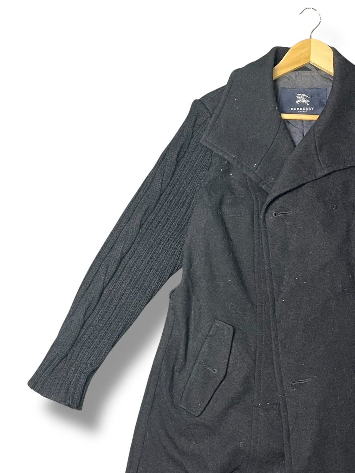 Vintage x Burberry London Wool Coat (32)