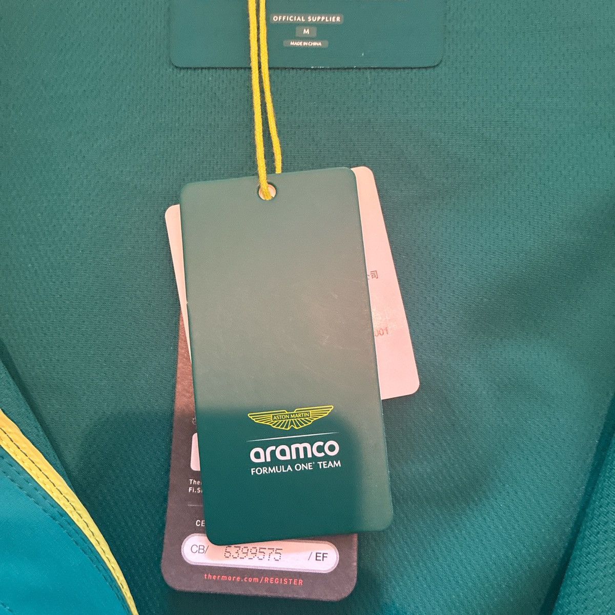 Formula 1 Aston martin x aramco f1 jacket Size US M / EU 48-50 / 2 - 3 Thumbnail