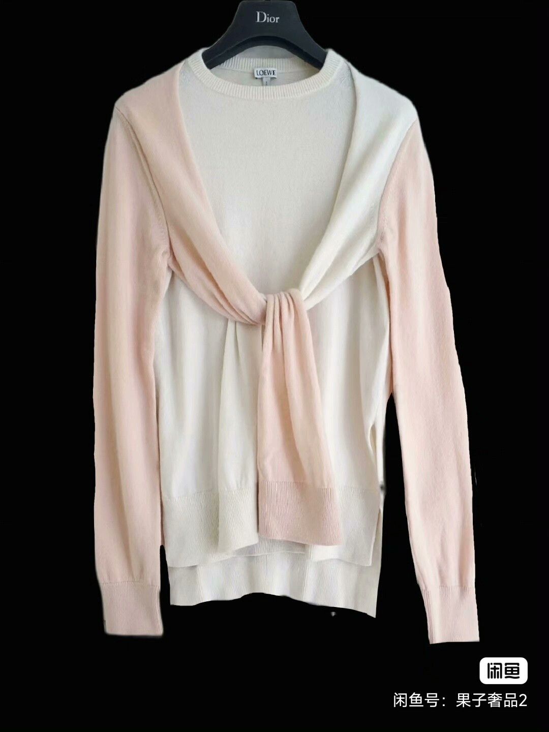Loewe LOEWE Colorblock Cashmere Sweater Size US S / EU 44-46 / 1 - 1 Thumbnail