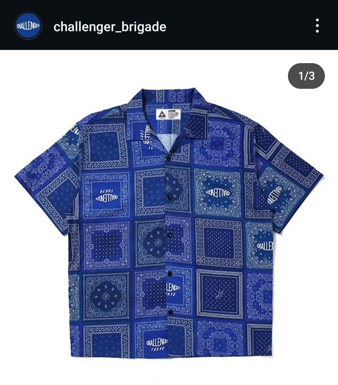 CHALLENGER Challenger Tokyo Limited Bandana Shirt Size US M / EU 48-50 / 2 - 1 Thumbnail