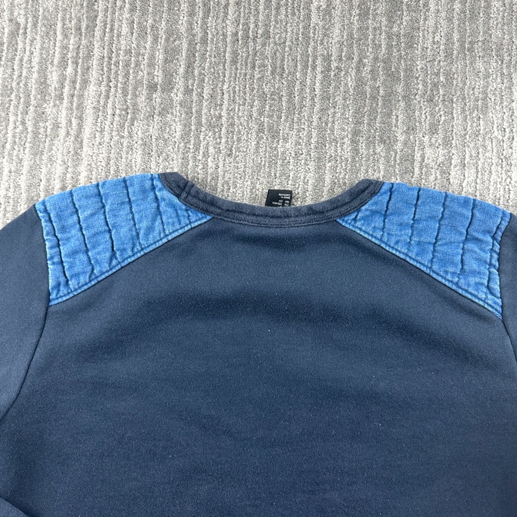 H&M H&M Sweater Adult Small Blue Fleece Pullover Crewneck Casual Mens Size US S / EU 44-46 / 1 - 5 Thumbnail