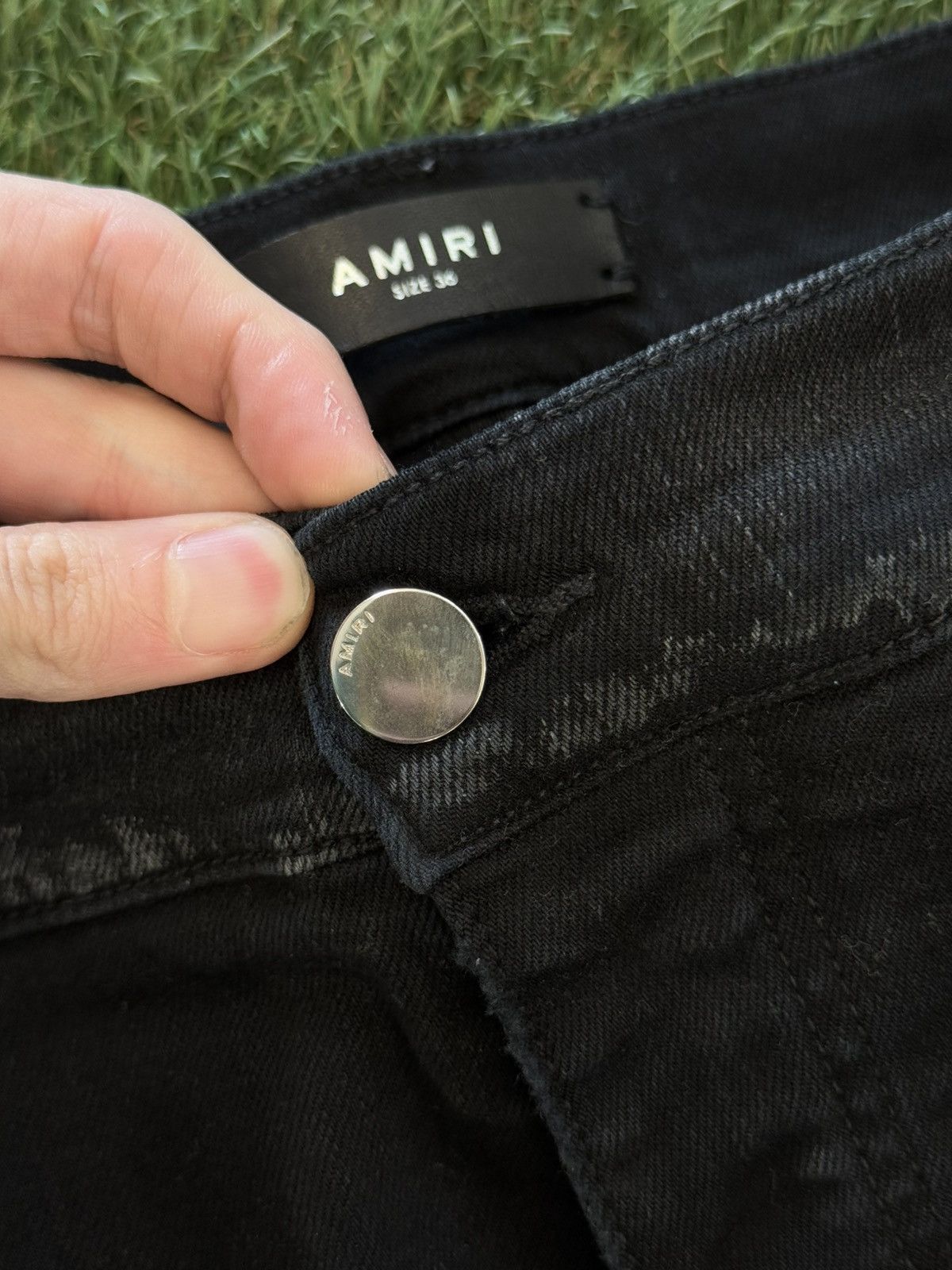 Amiri Amiri Black White Amiri Logo Size 36 CLEAN 🧼 Size US 36 / EU 52 - 11 Thumbnail