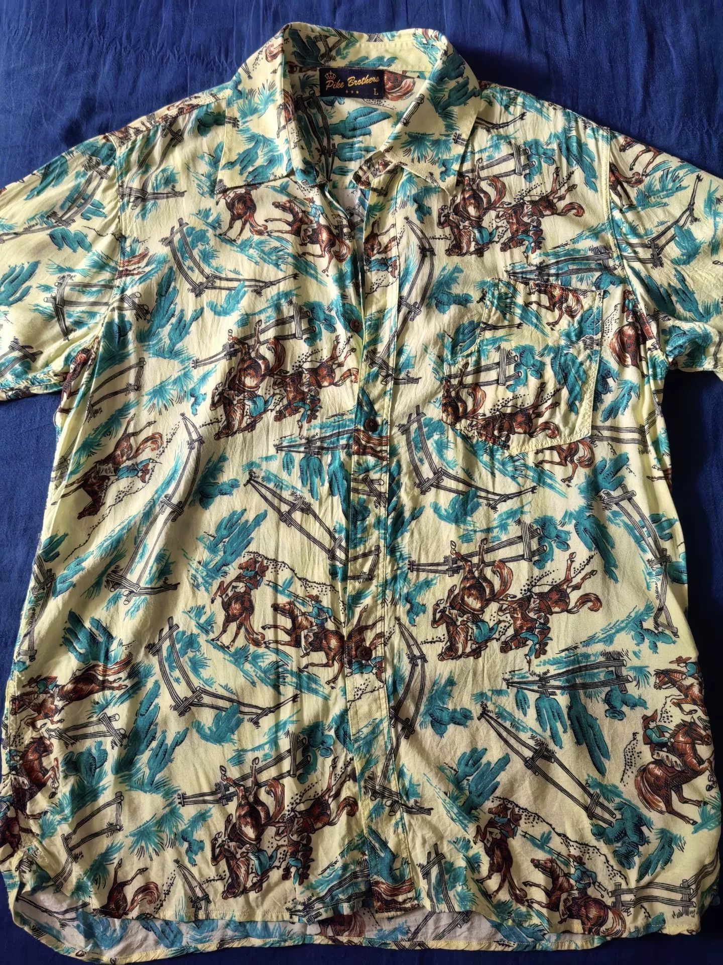 Pike Brothers Hawaiian Short Sleeve Shirt