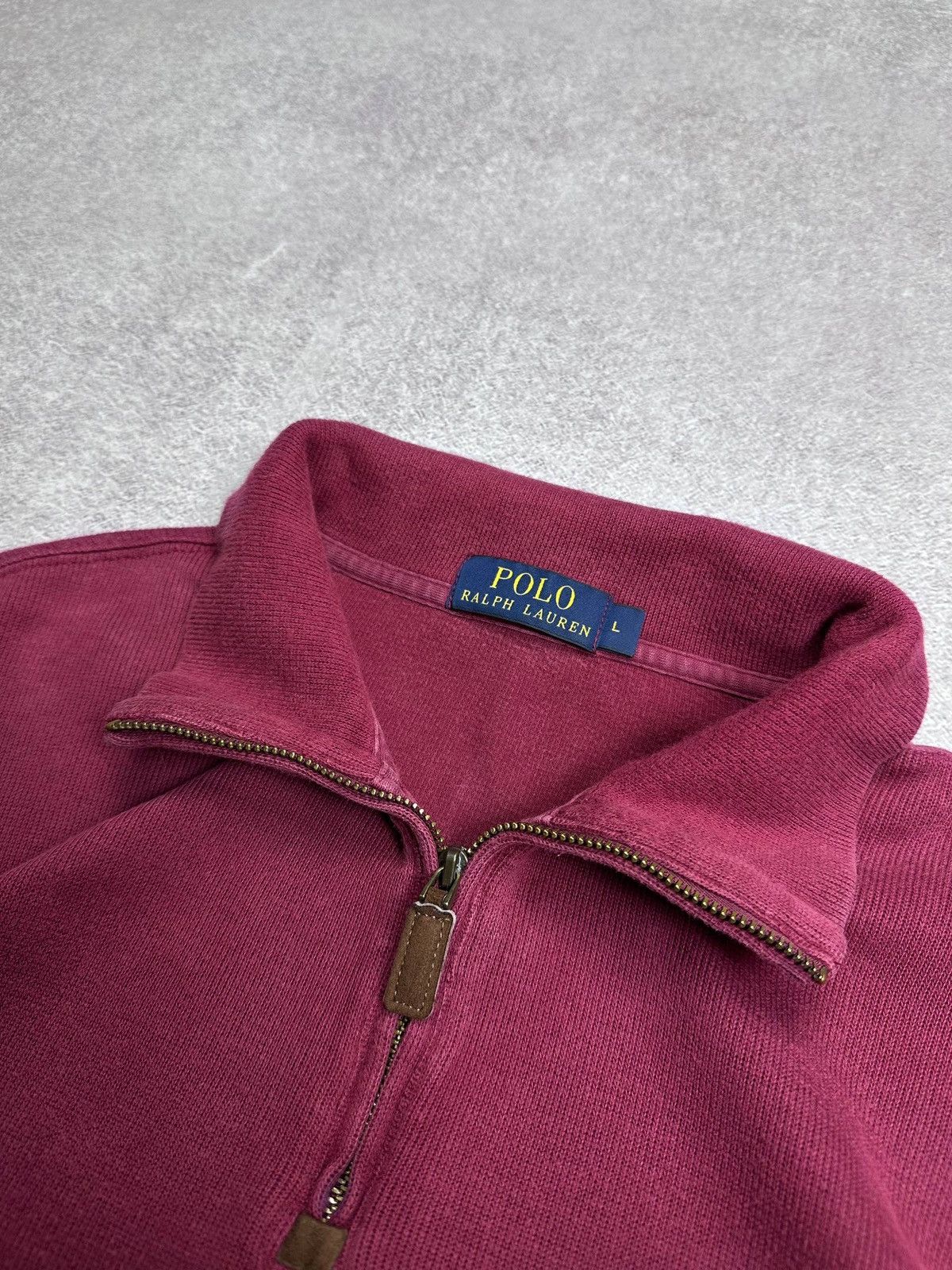 Polo Ralph Lauren Vintage Polo Ralph Lauren Quarter Zip Sweayer Old Money L Size US L / EU 52-54 / 3 - 6 Thumbnail
