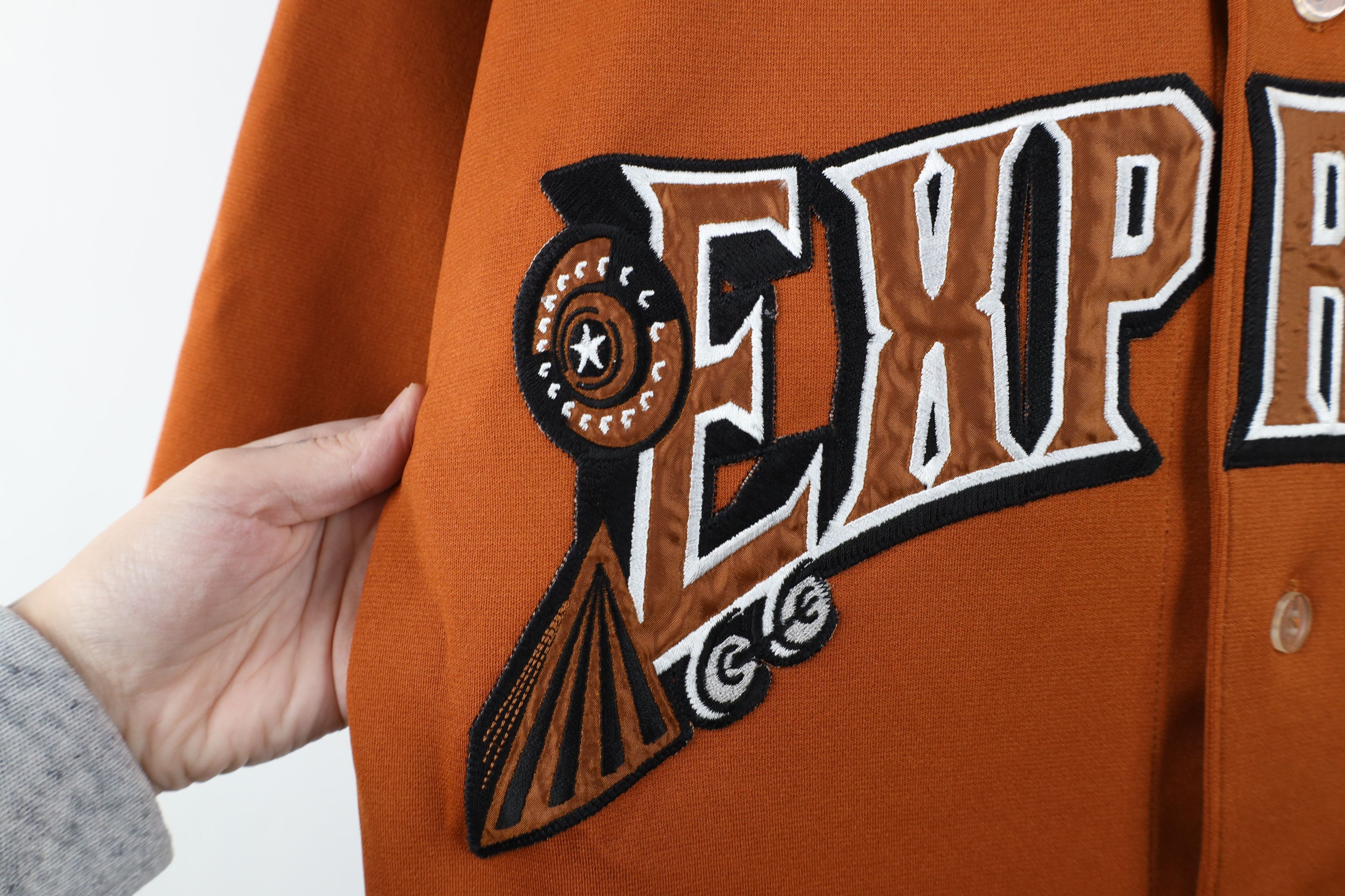 Vintage Minor League Baseball Round Express Baseball Game Jersey Size US XXL / EU 58 / 5 - 6 Thumbnail