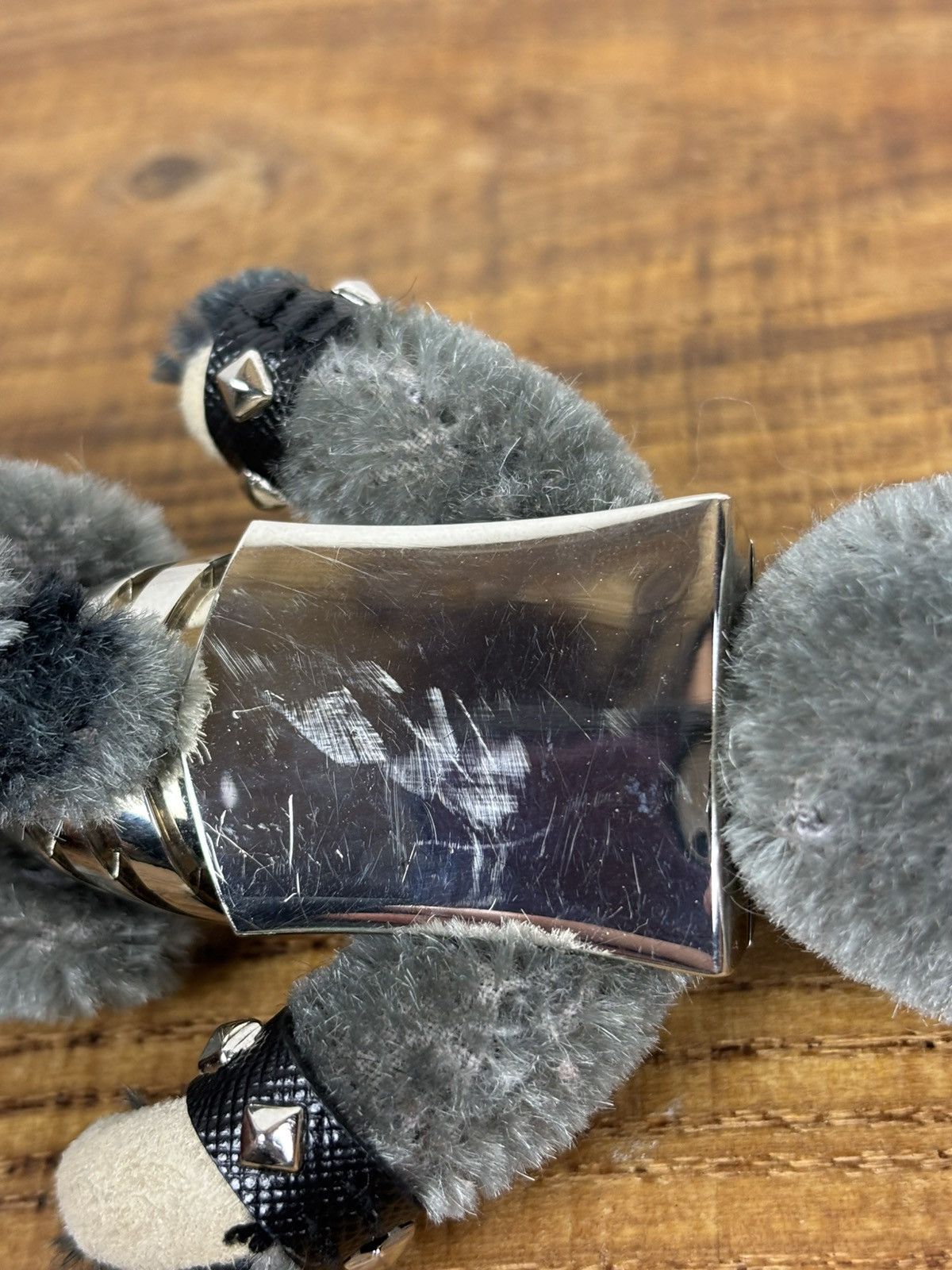 Prada Vintage Prada Racoon Bear Bag Charm Key Holder Size ONE SIZE - 8 Thumbnail