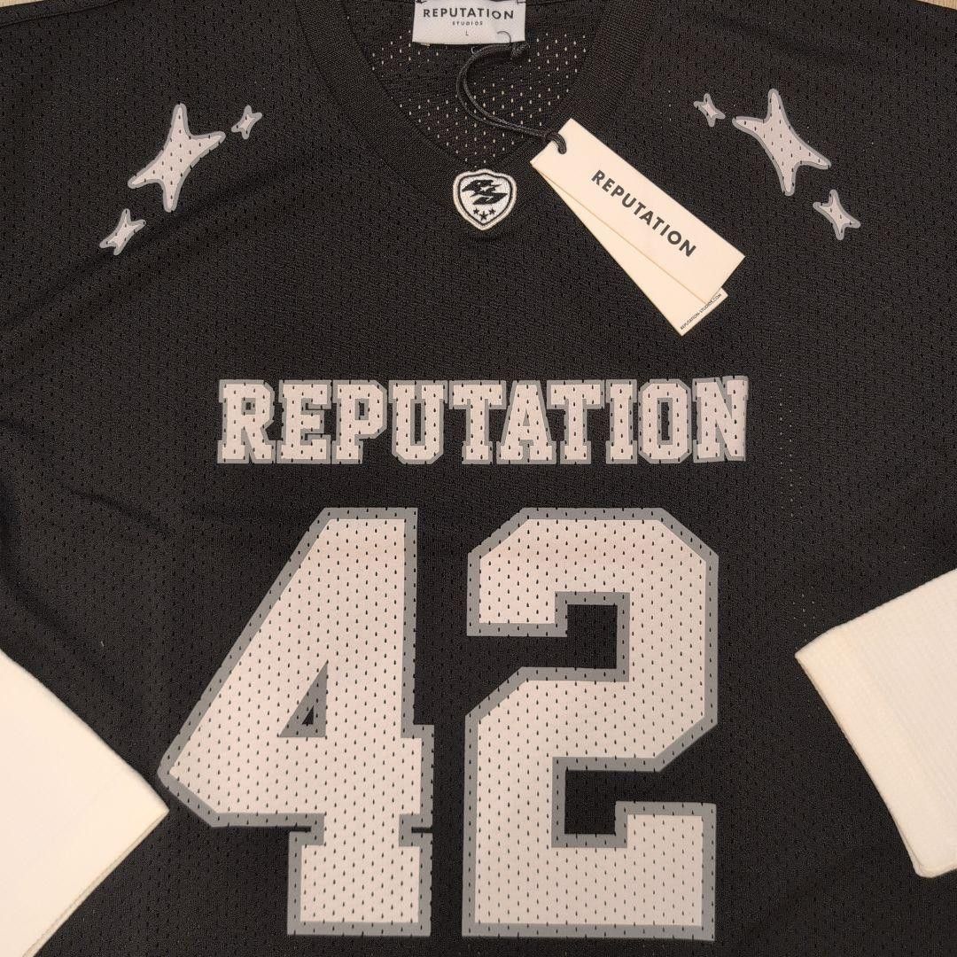 Reputation Studios Reputation Studios “42 Jersey” Long Sleeve Mesh Top L Size US L / EU 52-54 / 3 - 6 Thumbnail