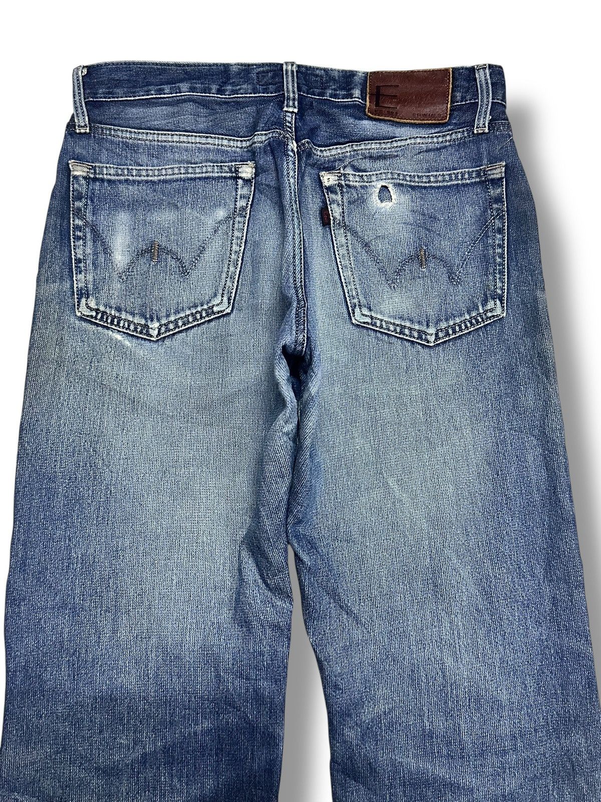 Edwin Edwin Function With Distressed and Baggy Loose Style & Faded Size US 31 - 3 Thumbnail