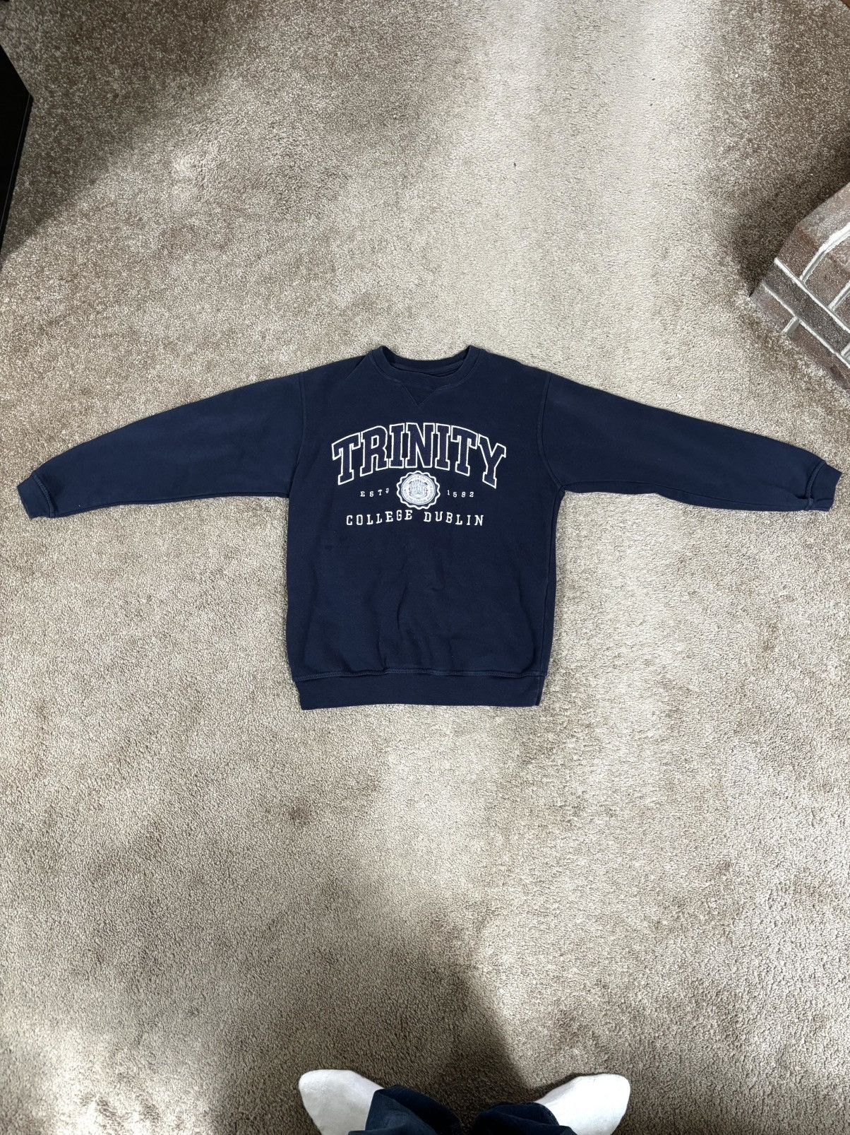 Vintage Trinity College Dublin Sweatshirt Size US S / EU 44-46 / 1 - 1 Thumbnail