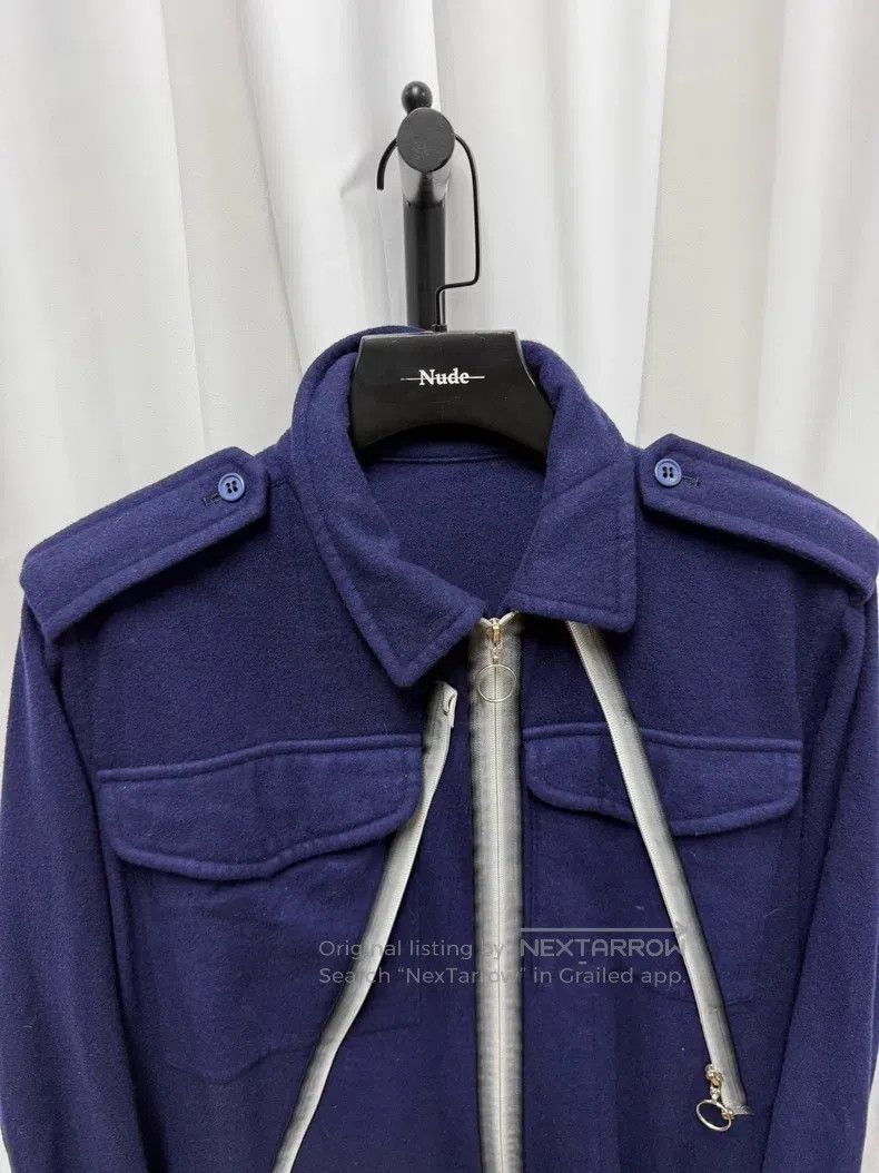 Yohji Yamamoto YOHJI YAMAMOTO Gradient Zipper Jacket Size US M / EU 48-50 / 2 - 4 Thumbnail