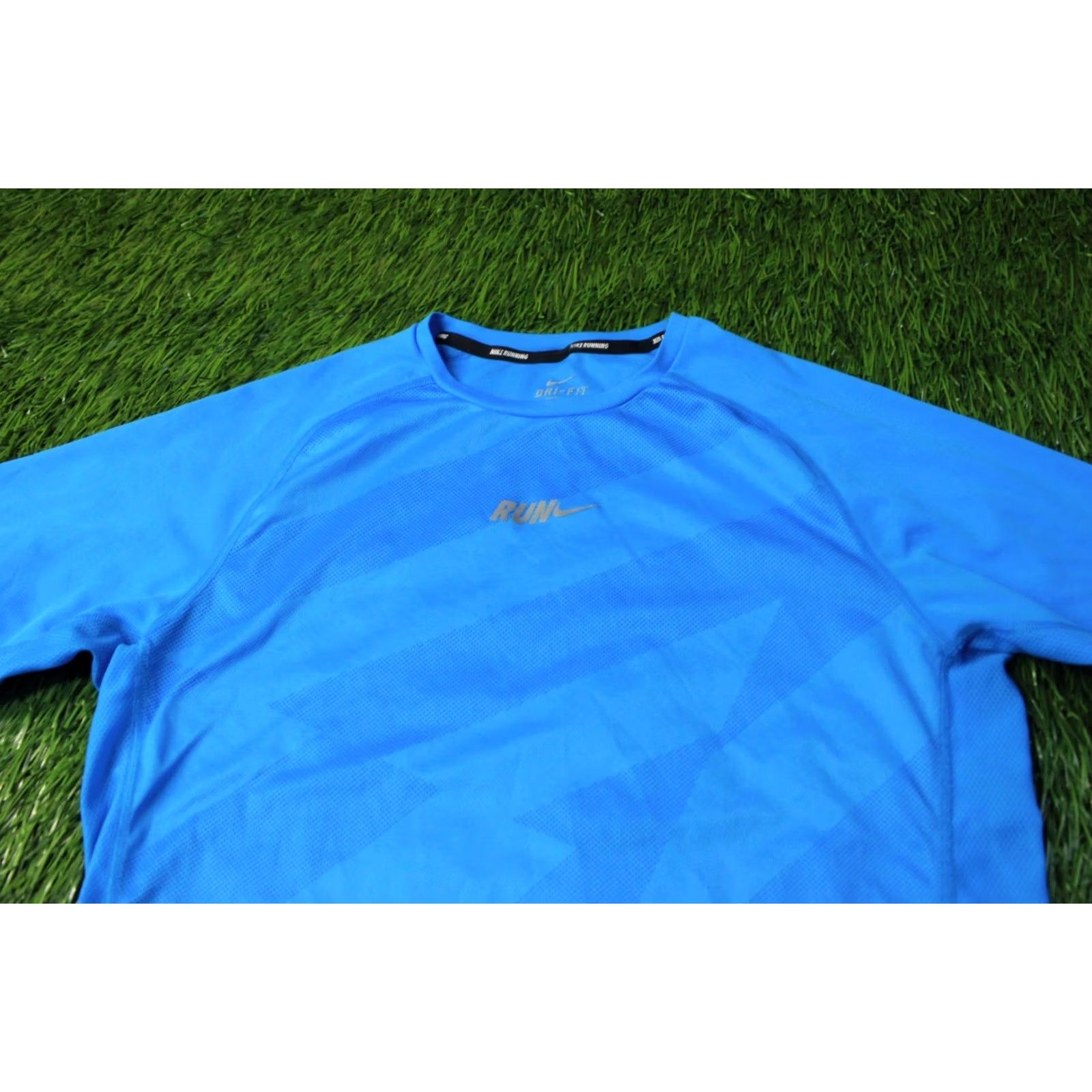 Nike Nike Running Dri-Fit Shirt Men M Blue 2011 Jersey Short Sleeve Training Shirt Nike Dri-Fit 2011 Running Mens Shirt Size US M / EU 48-50 / 2 - 2 Thumbnail