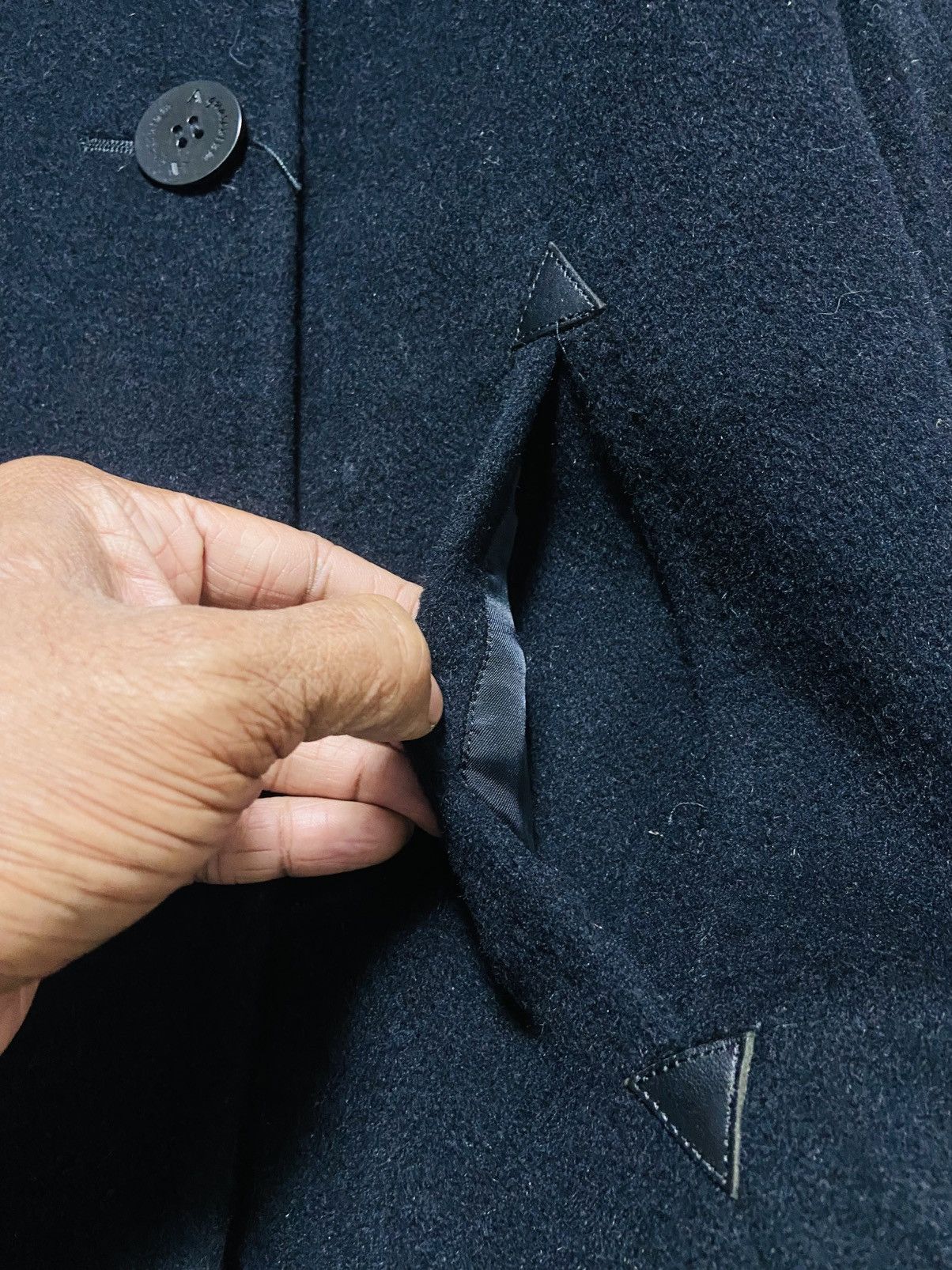 Aquascutum Double Breasted Wool Jacket