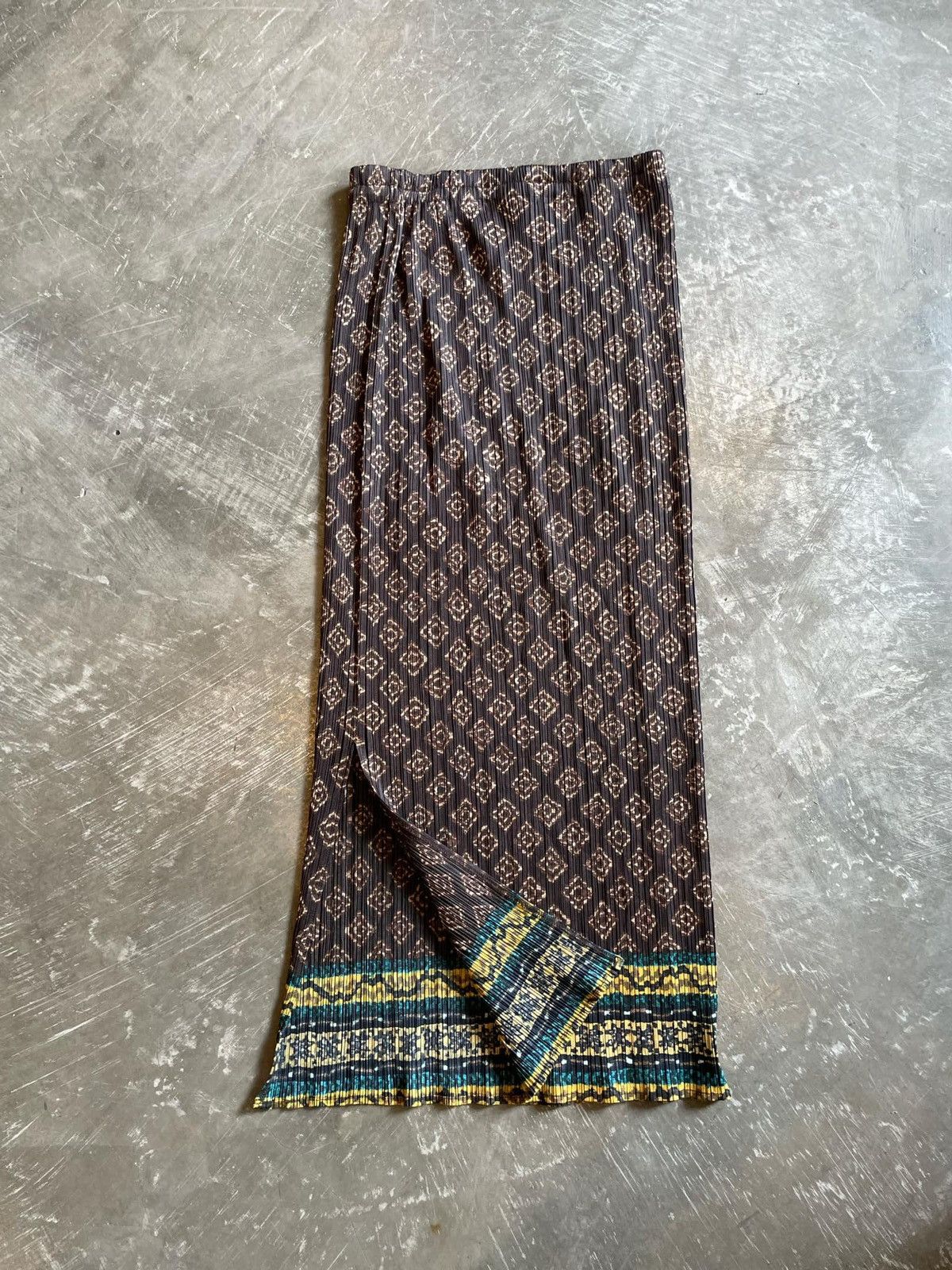 Issey Miyake × Pleats Please Issey Miyake Pleats Please Issey Miyake long skirt Size 26" / US 2 / IT 38 - 2 Thumbnail