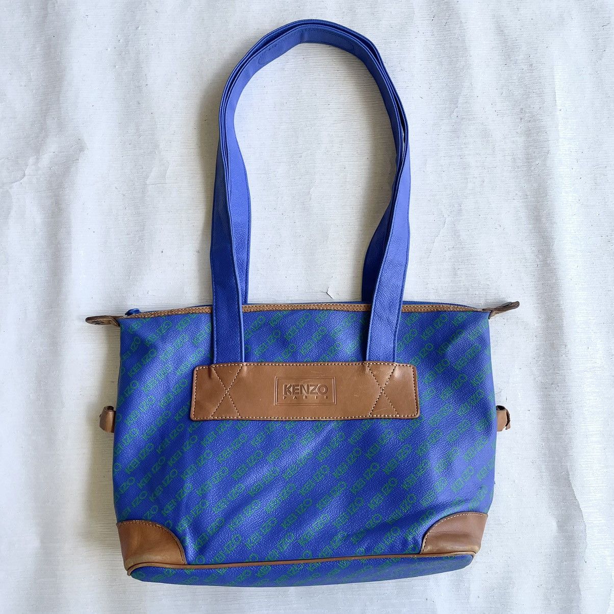 Kenzo Vintage Kenzo Paris Full Print Shoulder Bag Size ONE SIZE - 7 Thumbnail