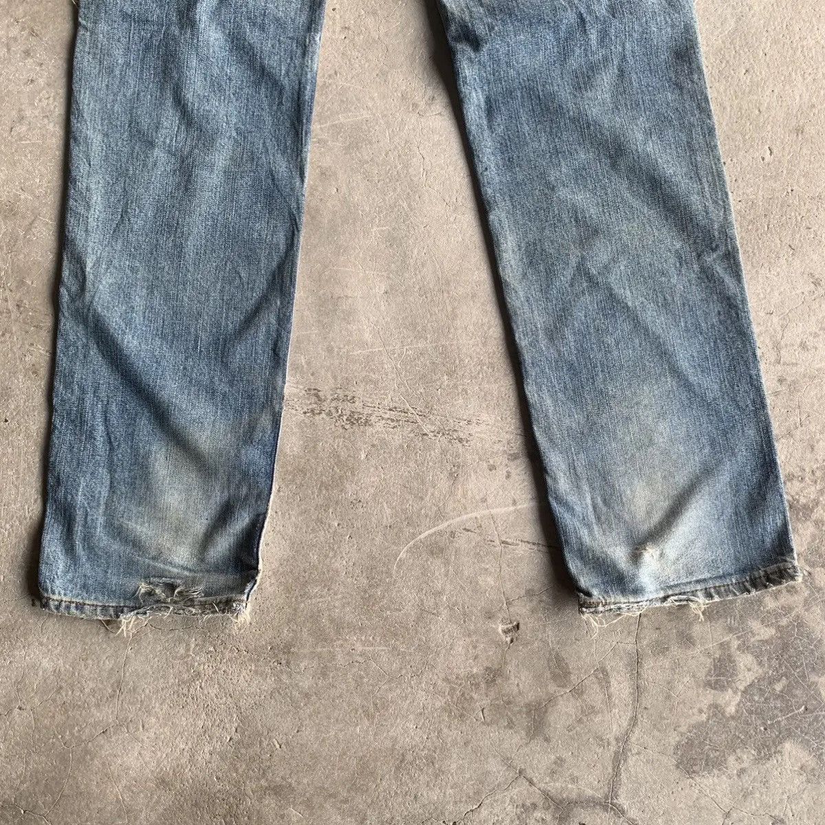 Levi's Vintage Clothing 💥DISTRESSED!Vtg Levi’s 502 Mudwash Jeans W32 L34 Denim Pants Size US 32 / EU 48 - 14 Thumbnail