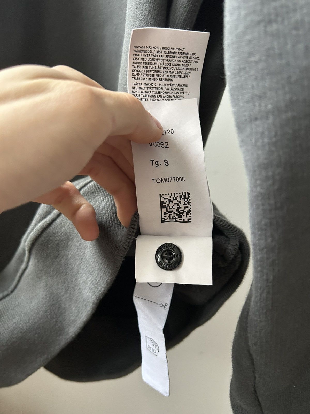 Stone Island Stone Island Troyer Grey Size US S / EU 44-46 / 1 - 5 Thumbnail