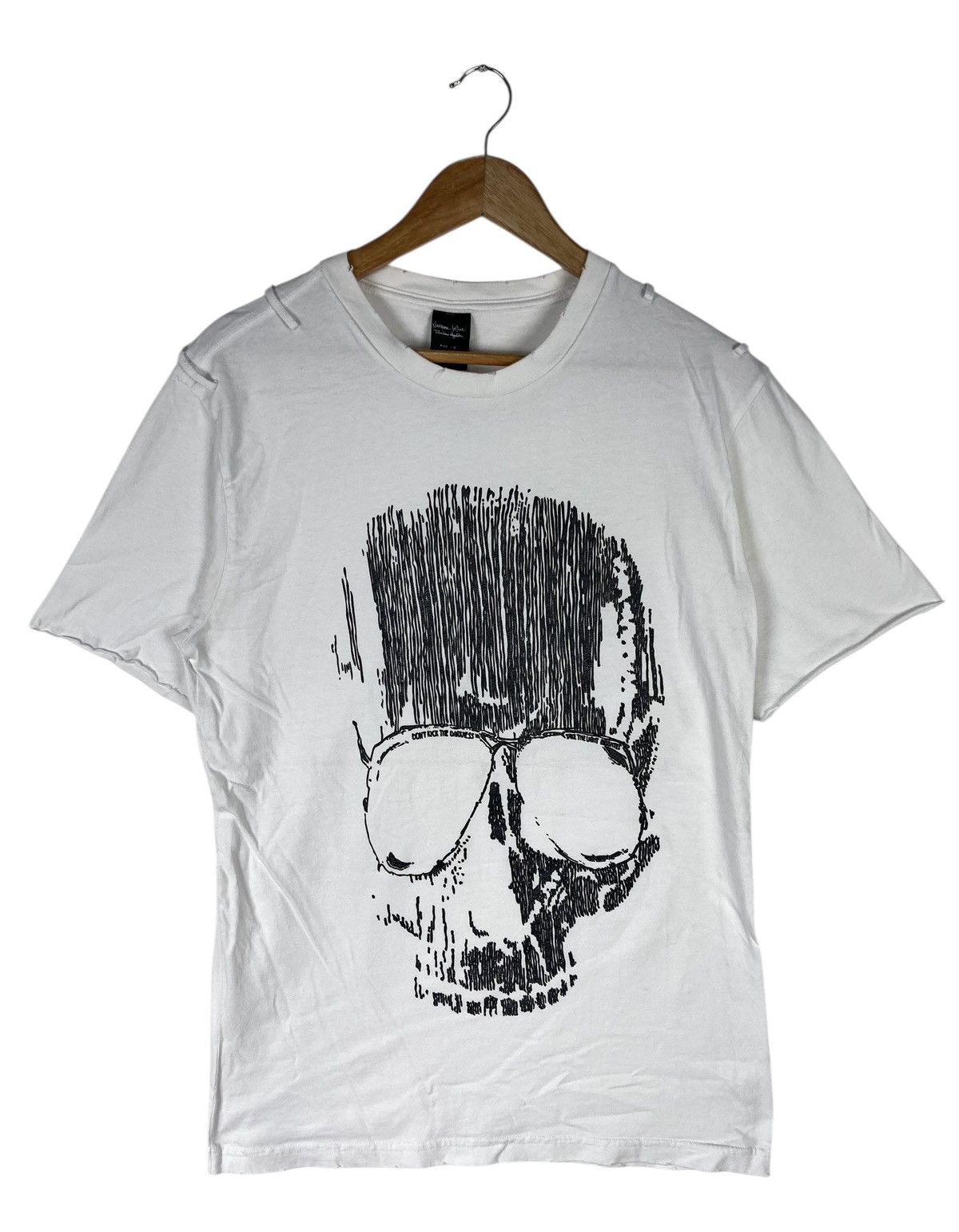 Number (N)ine Vintage Number Nine SS04 Dont Trick The Government Skull Tee Size US L / EU 52-54 / 3 - 2 Thumbnail
