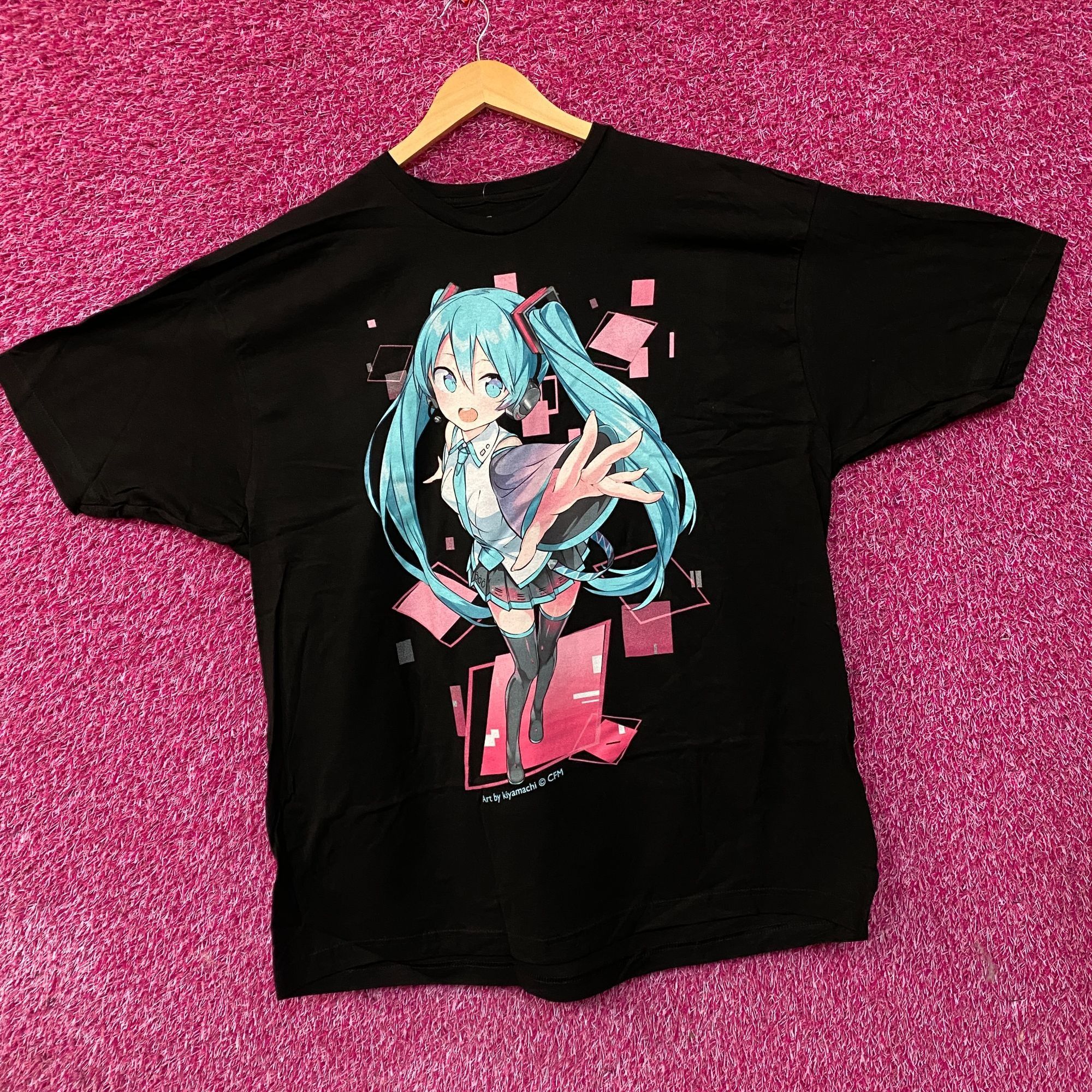 Anime Hatsune Miku "Called Back" Anime Vocaloid T-shirt 2XL Size XXL / US 16-18 / IT 52-54 - 3 Thumbnail