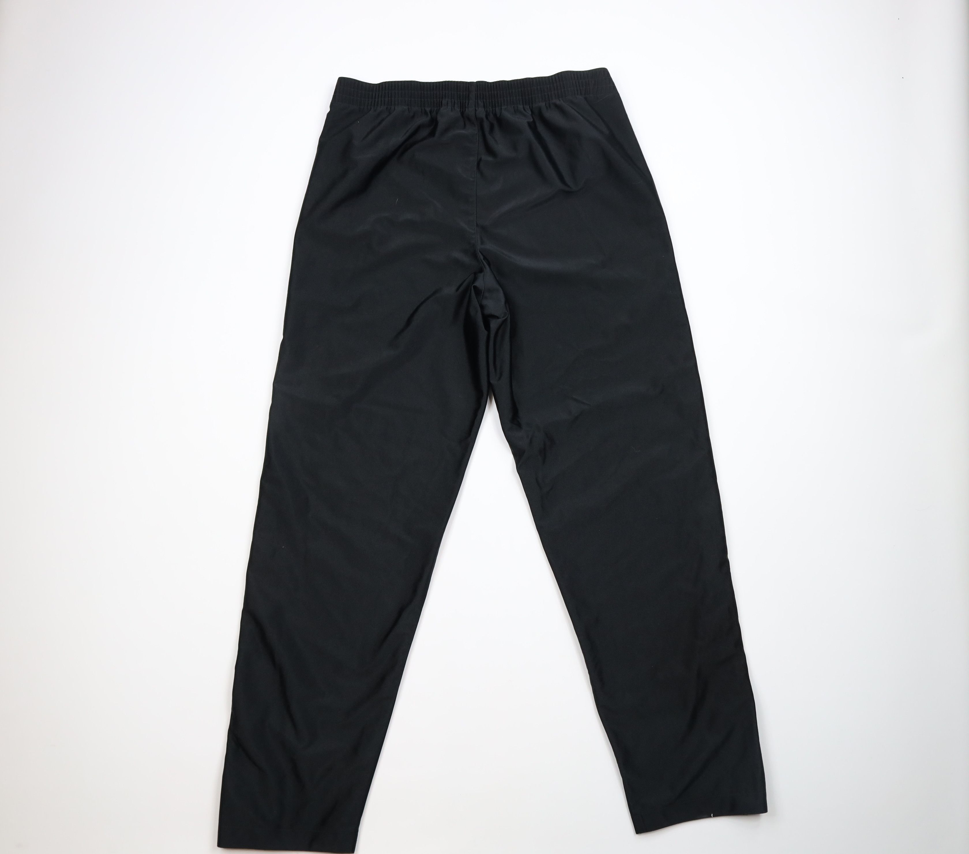 Nike × Vintage Vintage 90s Nike Scott Mini Swoosh Tearaway Sweatpants Black Size US 36 / EU 52 - 8 Thumbnail