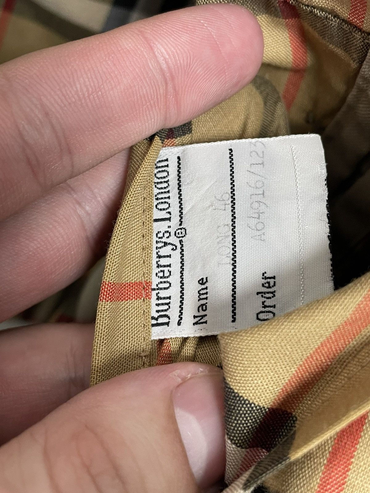 Burberry Burberry’s trench Coat Cotton Biege nova check Size US L / EU 52-54 / 3 - 10 Thumbnail