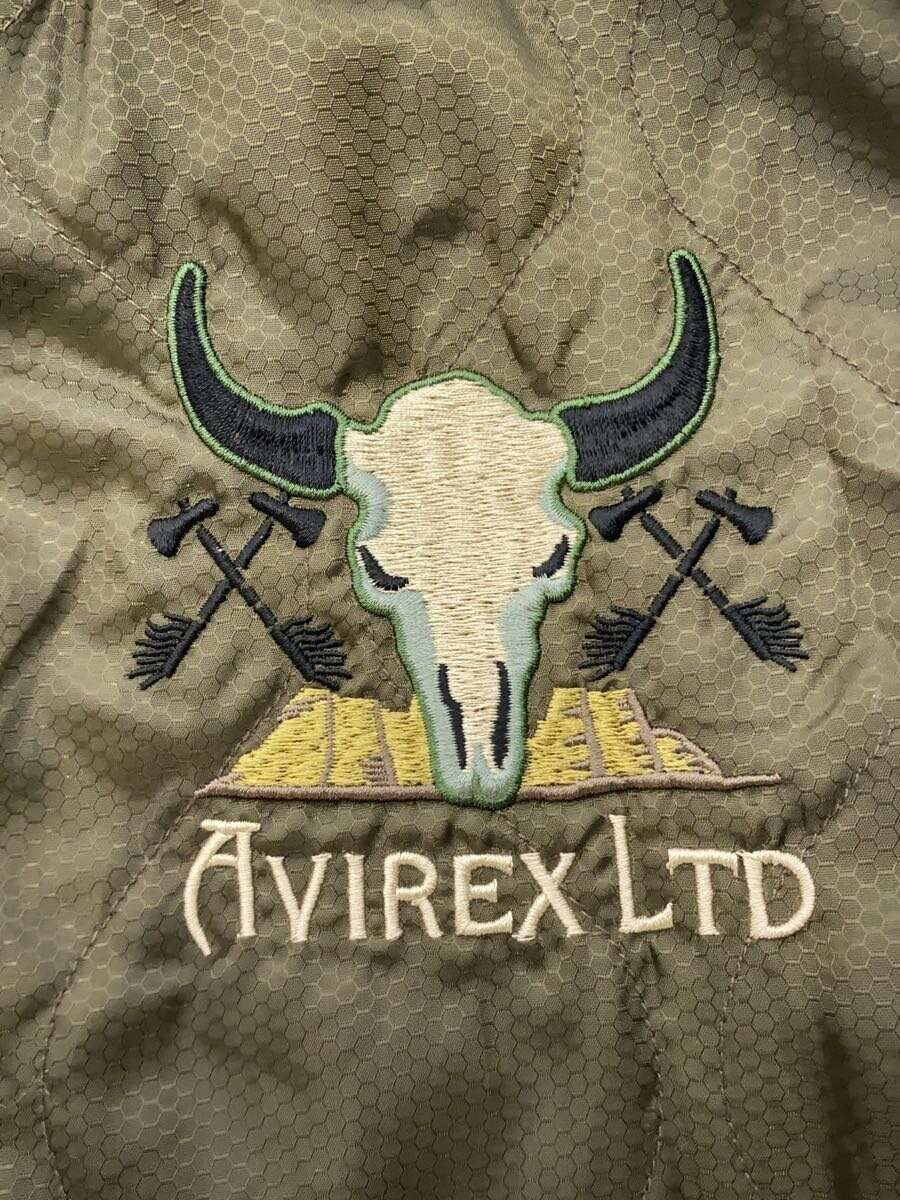Avirex Avirex Nylon Quilted Jacket Khaki Size US XL / EU 56 / 4 - 8 Thumbnail
