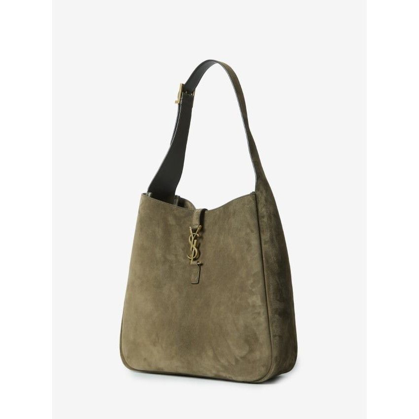 Saint Laurent Paris SAINT LAURENT Le 5 à 7 Light Musk Suede Shoulder Bag New & A Size ONE SIZE - 2 Thumbnail