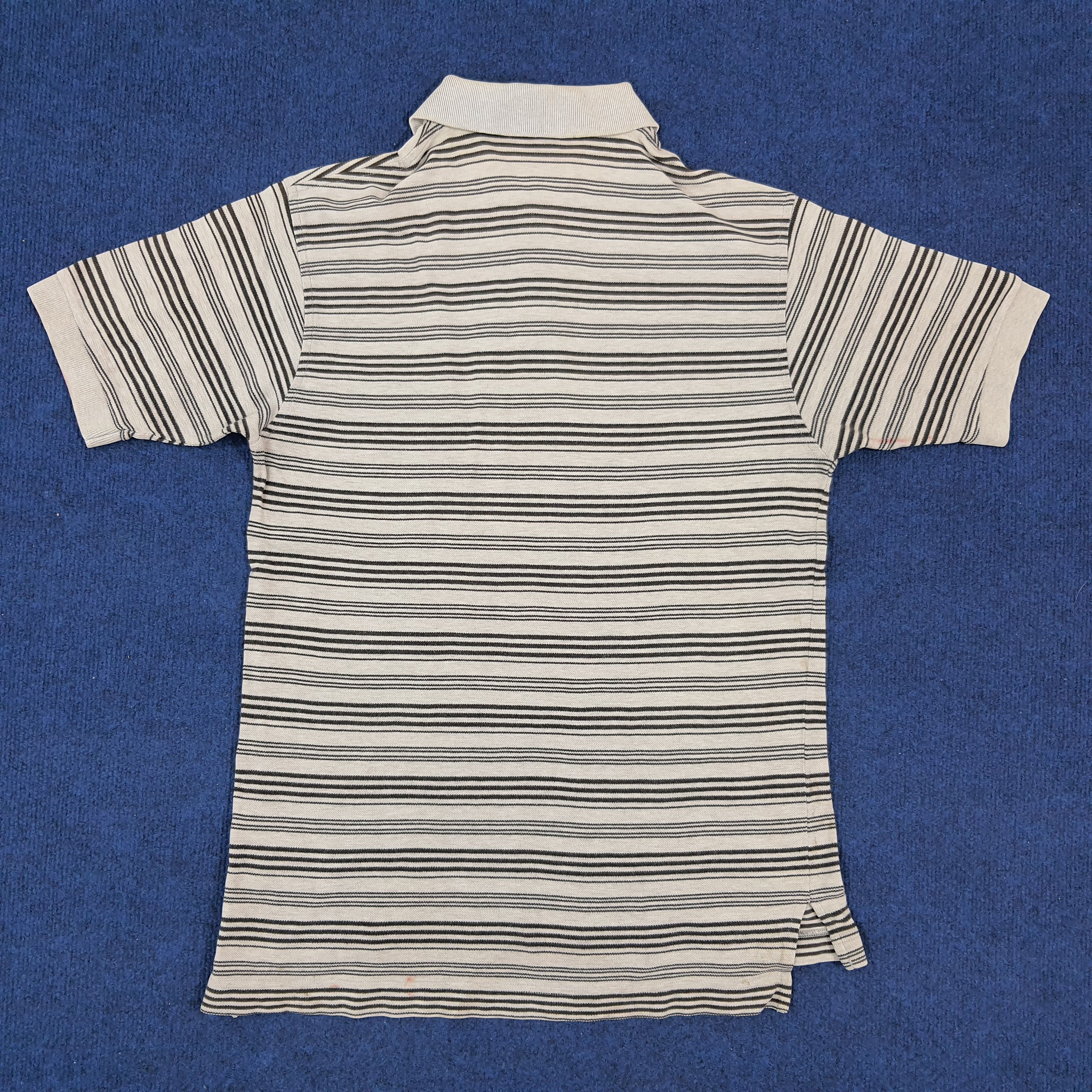 Vintage × Yves Saint Laurent Vintage YSL Yves Saint Laurent Stripes Polo Shirt Size US M / EU 48-50 / 2 - 4 Thumbnail