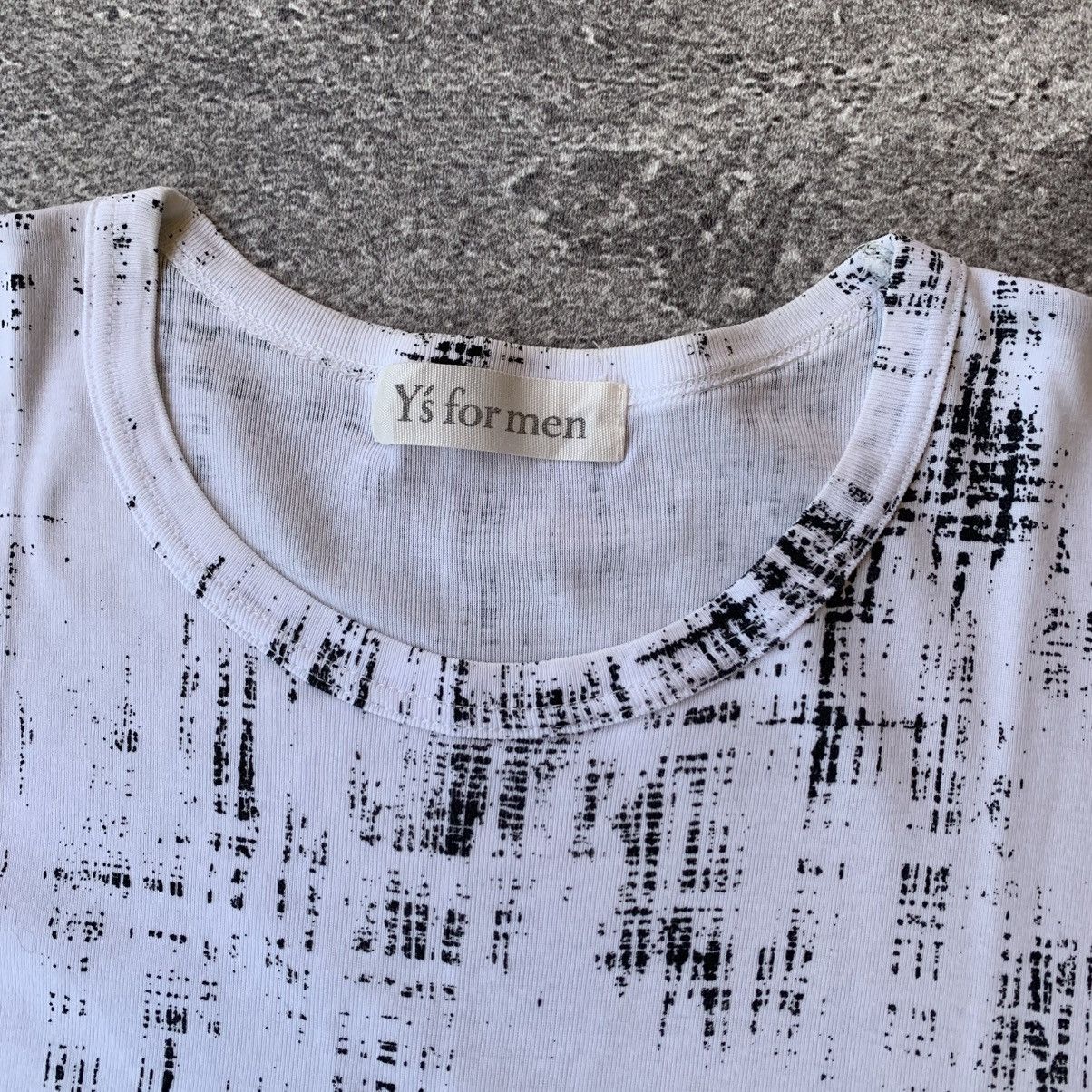 Yohji Yamamoto Yohji Yamamoto Y’s For Men Abstract Tshirt Size US M / EU 48-50 / 2 - 4 Thumbnail