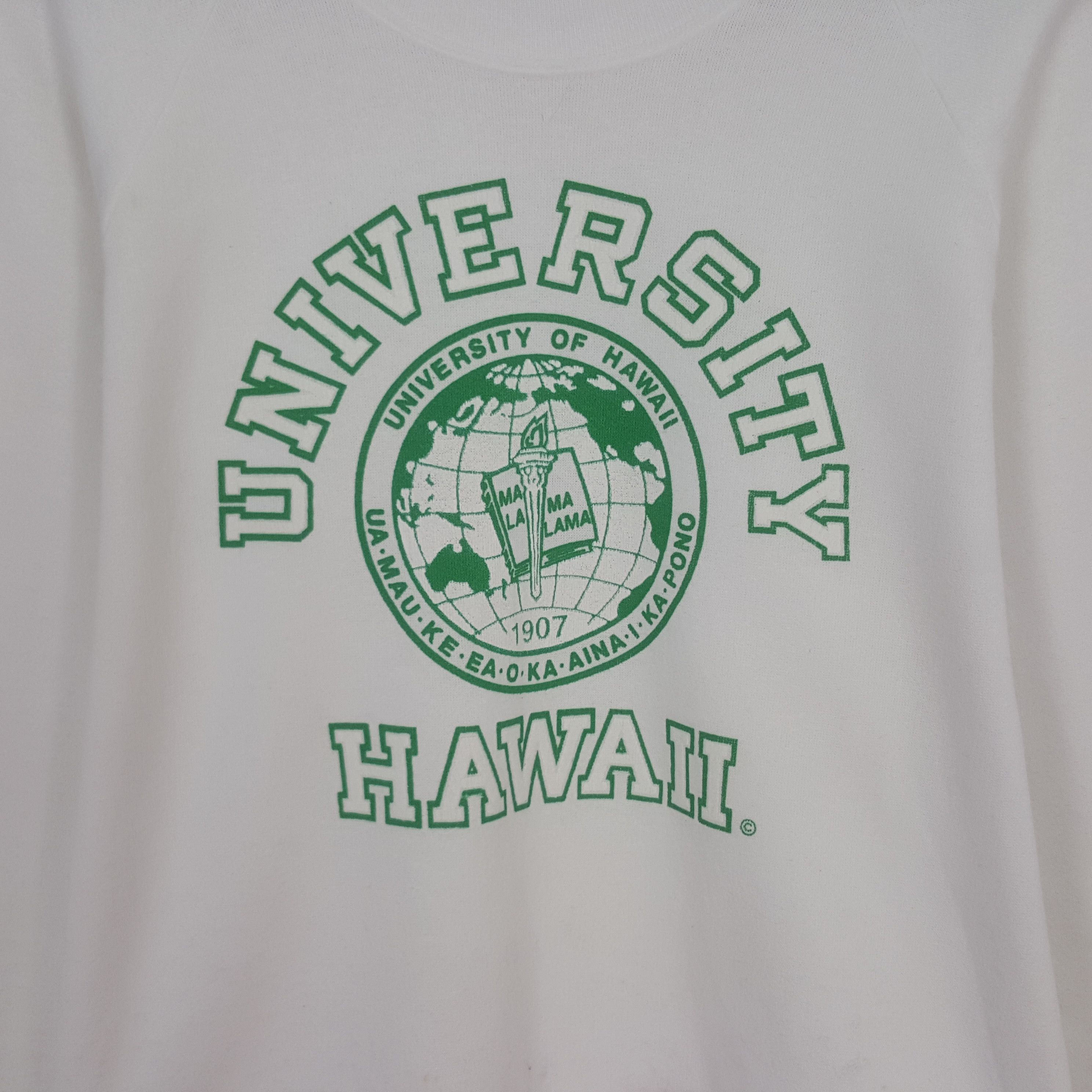 TEE JAYS Vintage University Hawai Sweatshirt Size US M / EU 48-50 / 2 - 2 Thumbnail