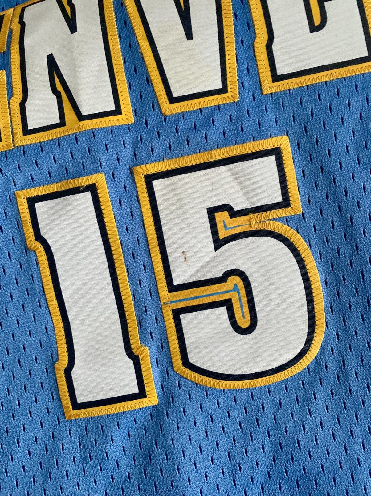 Adidas × NBA × Vintage 2006-08 NBA Denver Nuggets #15 Carmelo Anthony Signed Jersey Size US M / EU 48-50 / 2 - 5 Thumbnail