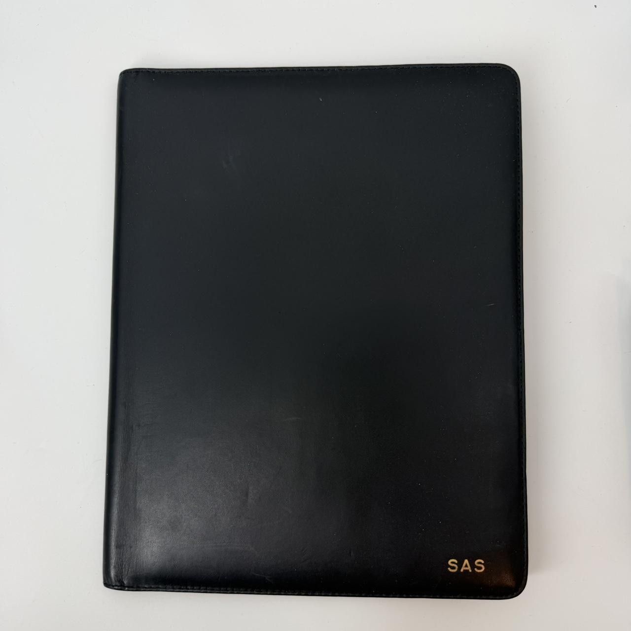 Bosca BOSCA USA Made Saddler Black Leather Size ONE SIZE - 1 Thumbnail