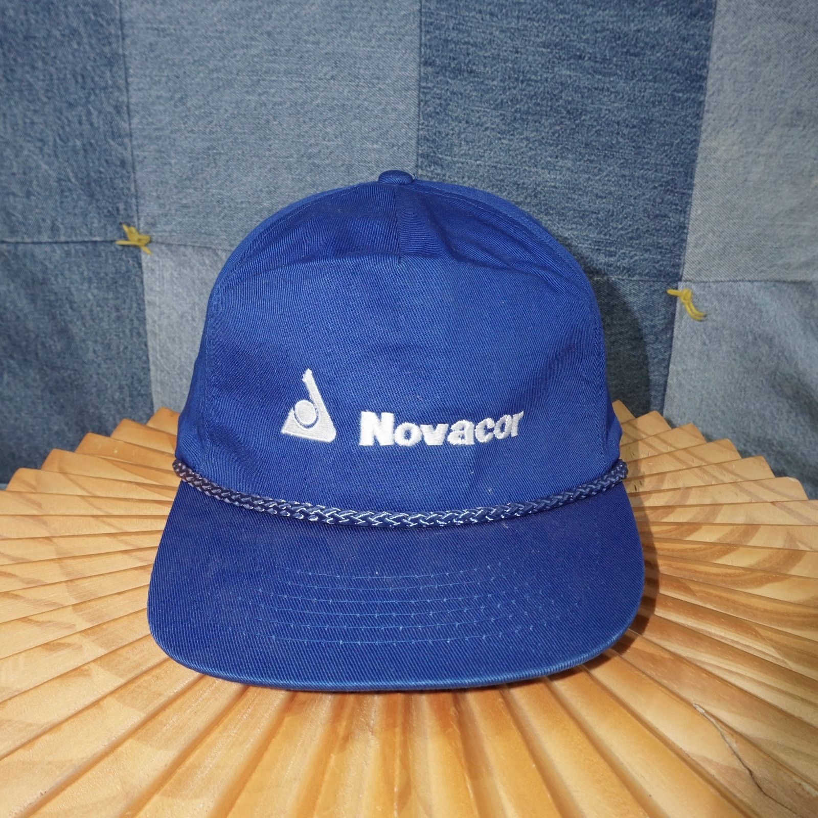 Vintage OSFA - Vintage 90s NOVACOR embroider company essential hat Size ONE SIZE - 1 Thumbnail