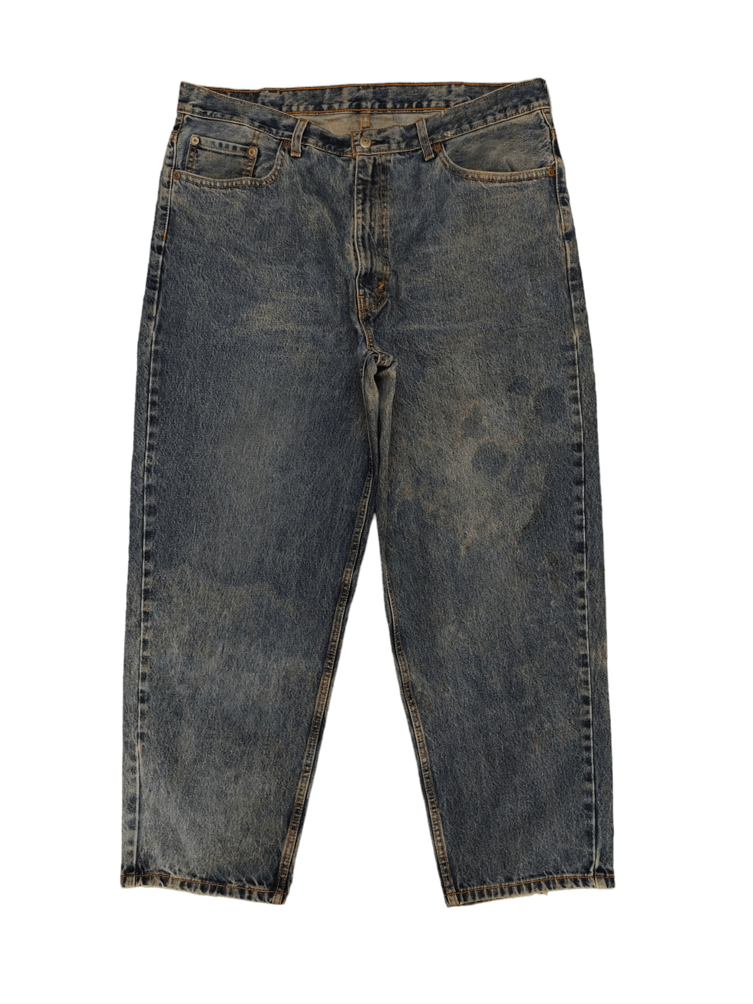 Levi's Vintage Clothing W40 2000s Levis 560 Sand Wash Faded Denim Jeans Size US 40 / EU 56 - 1 Thumbnail