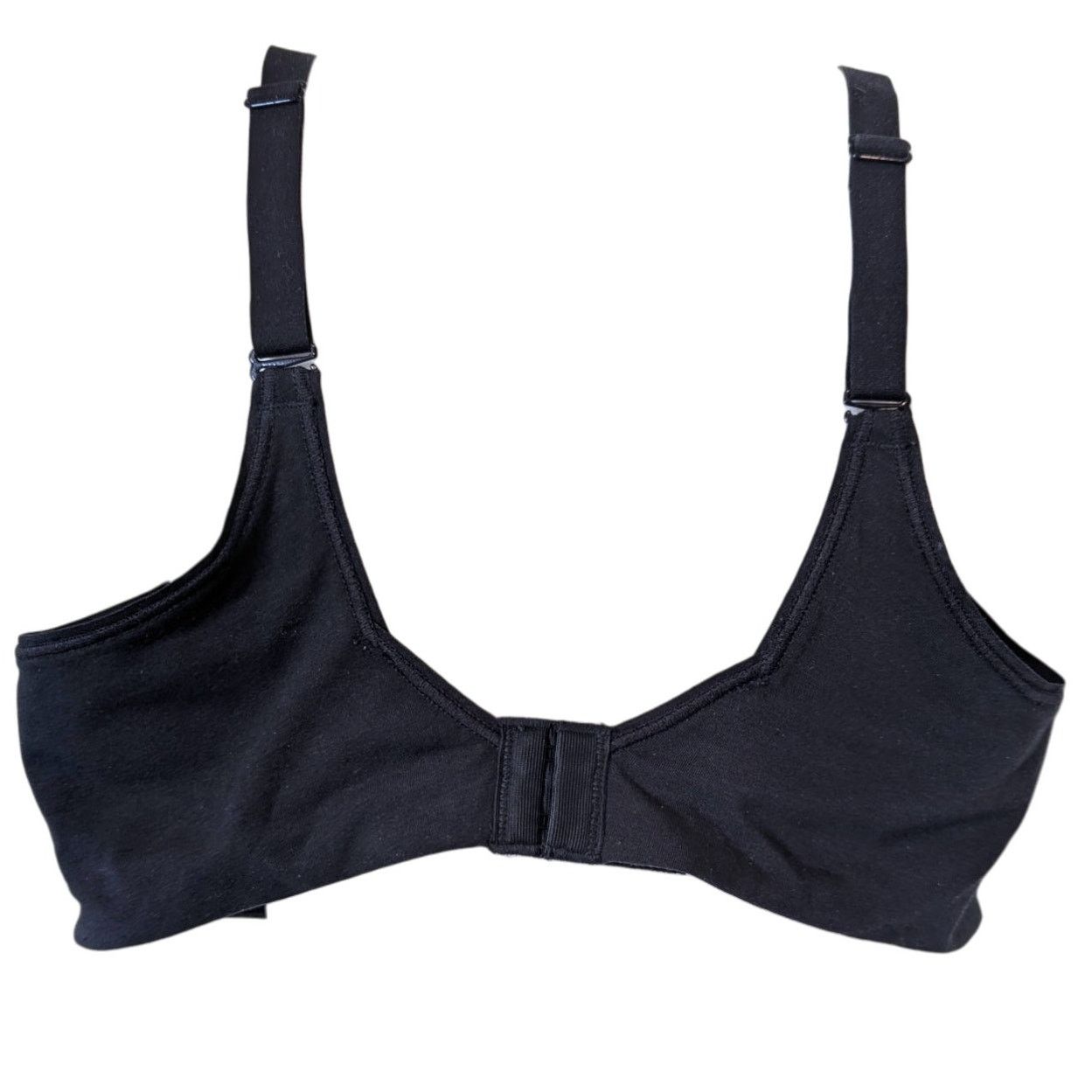 Other Bali Black Wireless Everyday Cotton Modal Bra 42D Size ONE SIZE - 4 Thumbnail