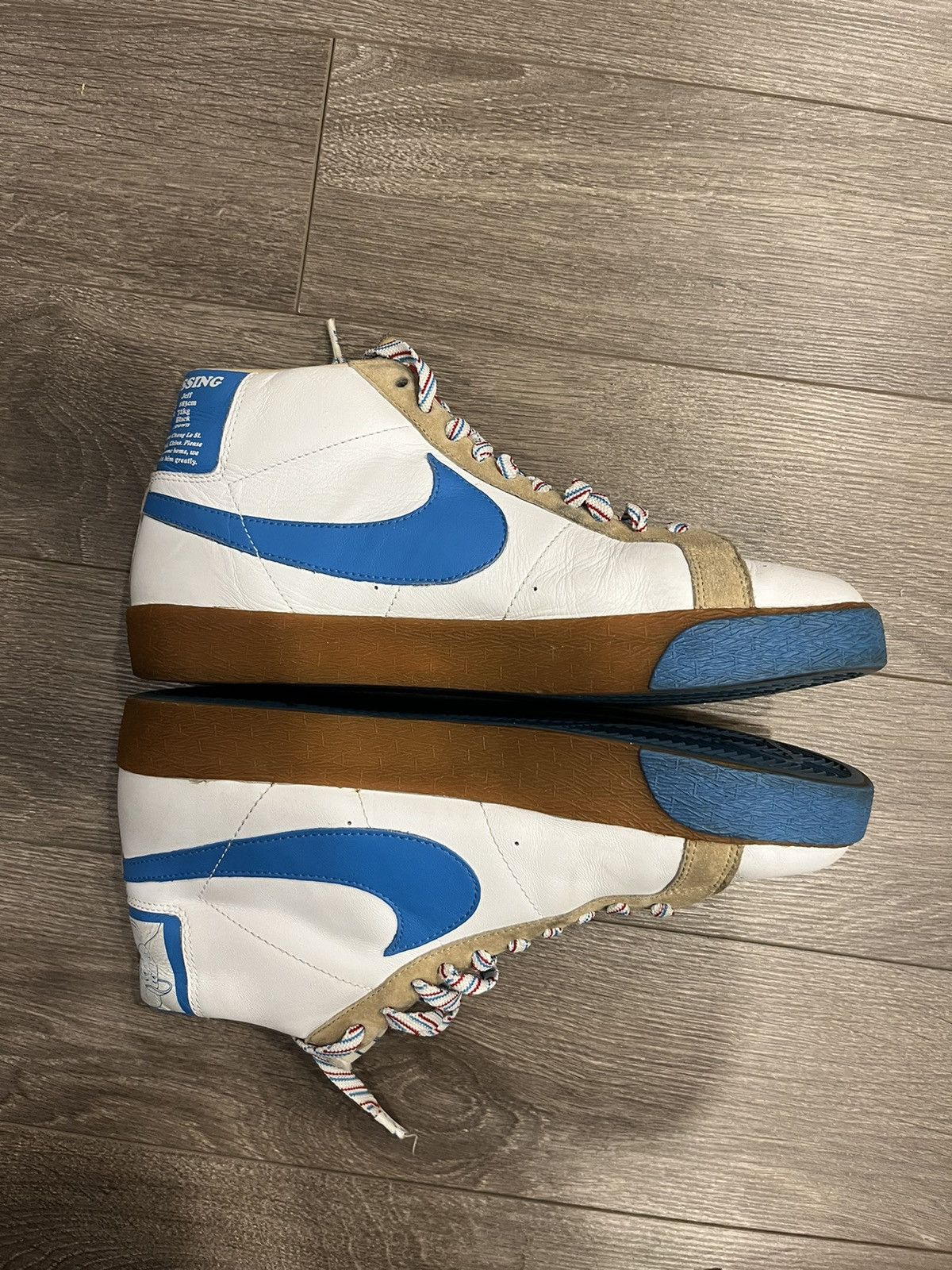 Japanese Brand × Nike × Vintage GRAIL: Nike Blazer Milk Crate size 10 Size US 10 / EU 43 - 4 Thumbnail